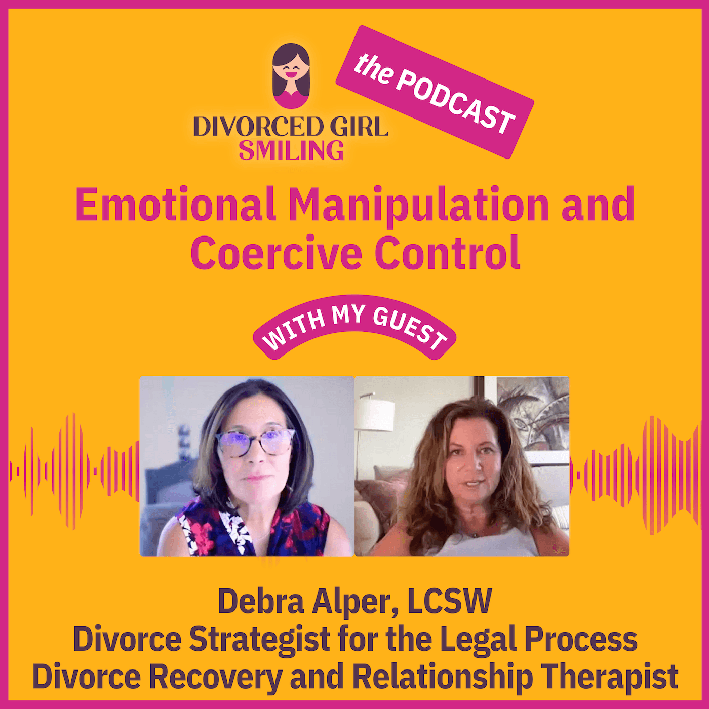 The Divorced Girl Smiling Podcast cover art