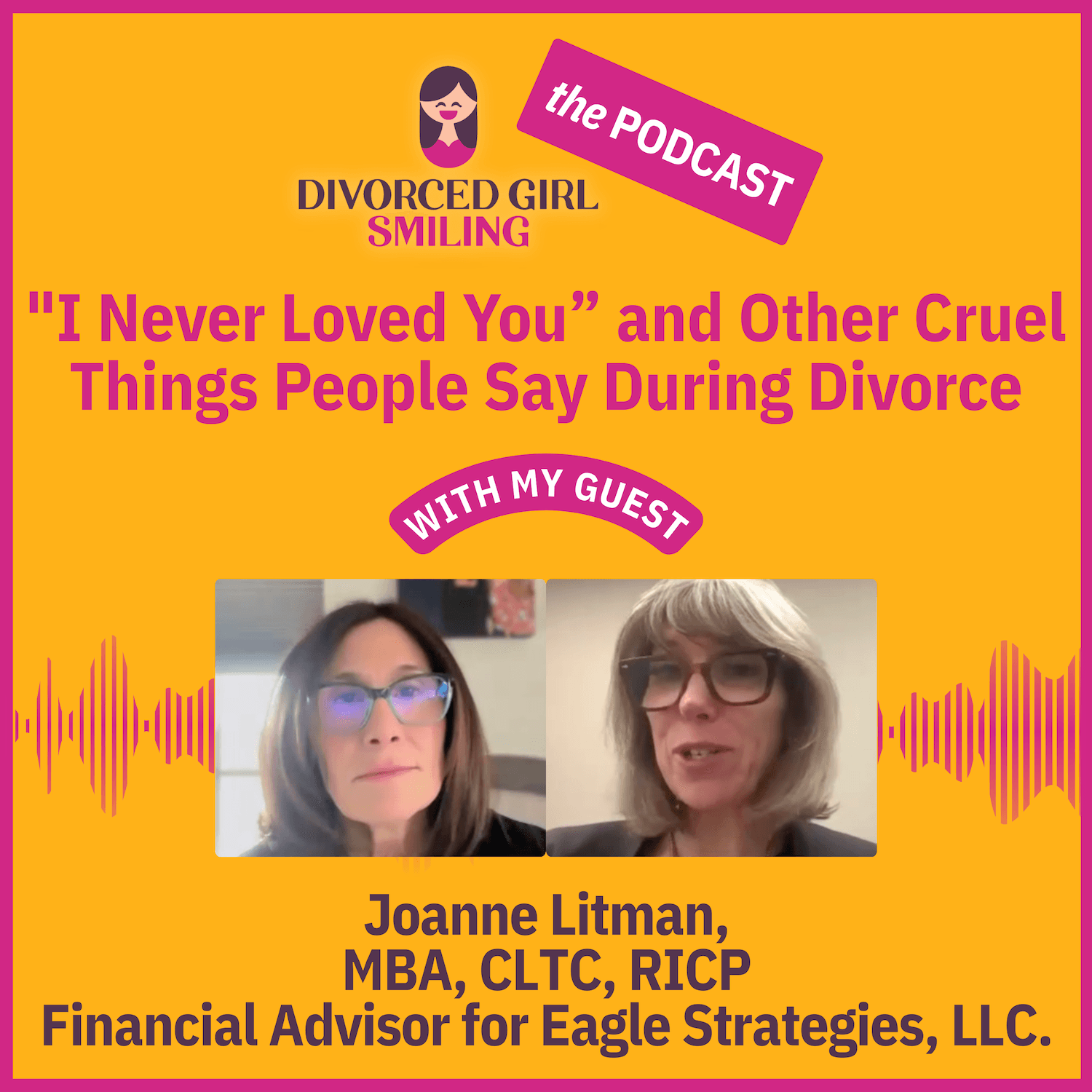 The Divorced Girl Smiling Podcast cover art