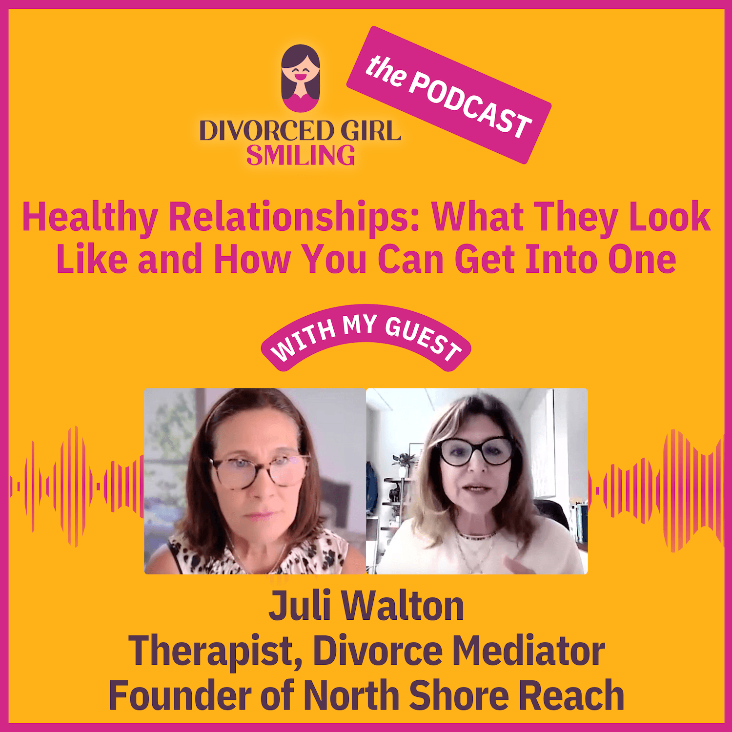 The Divorced Girl Smiling Podcast cover art