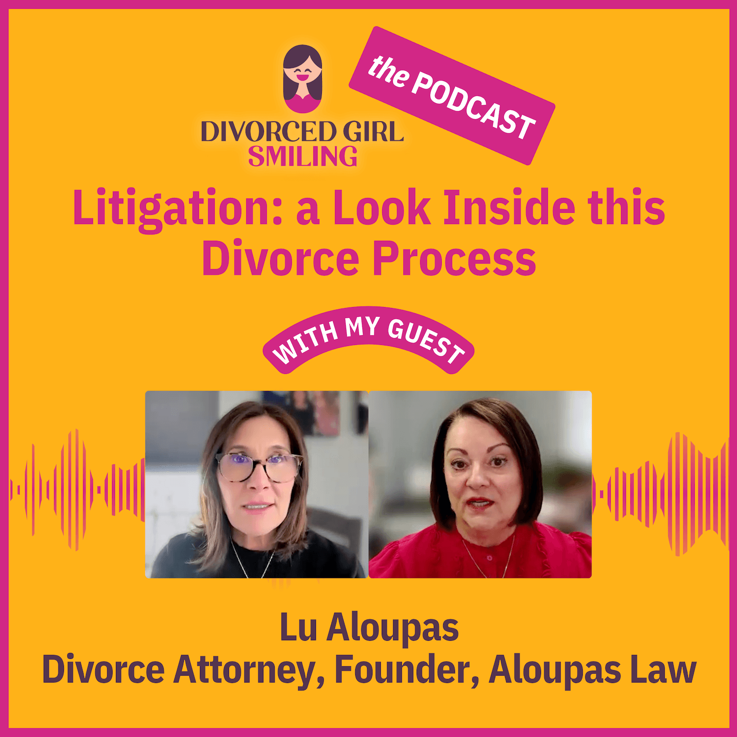 The Divorced Girl Smiling Podcast cover art