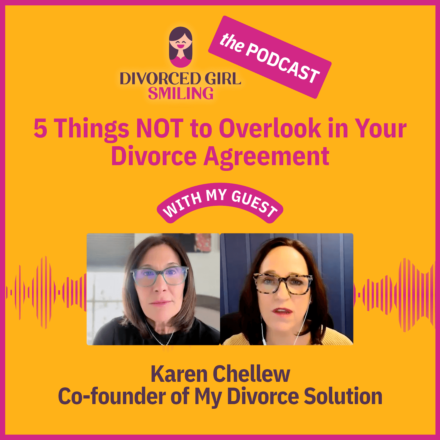 The Divorced Girl Smiling Podcast cover art