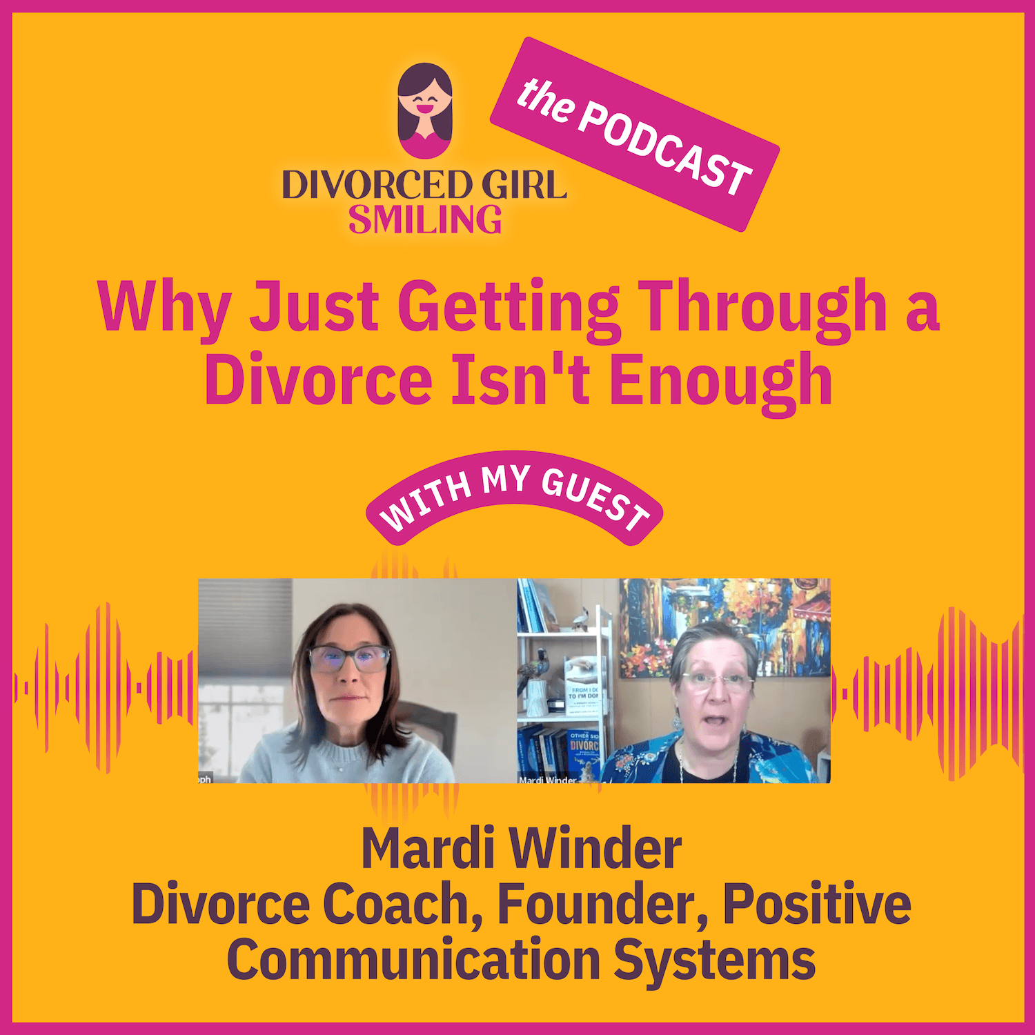 The Divorced Girl Smiling Podcast cover art