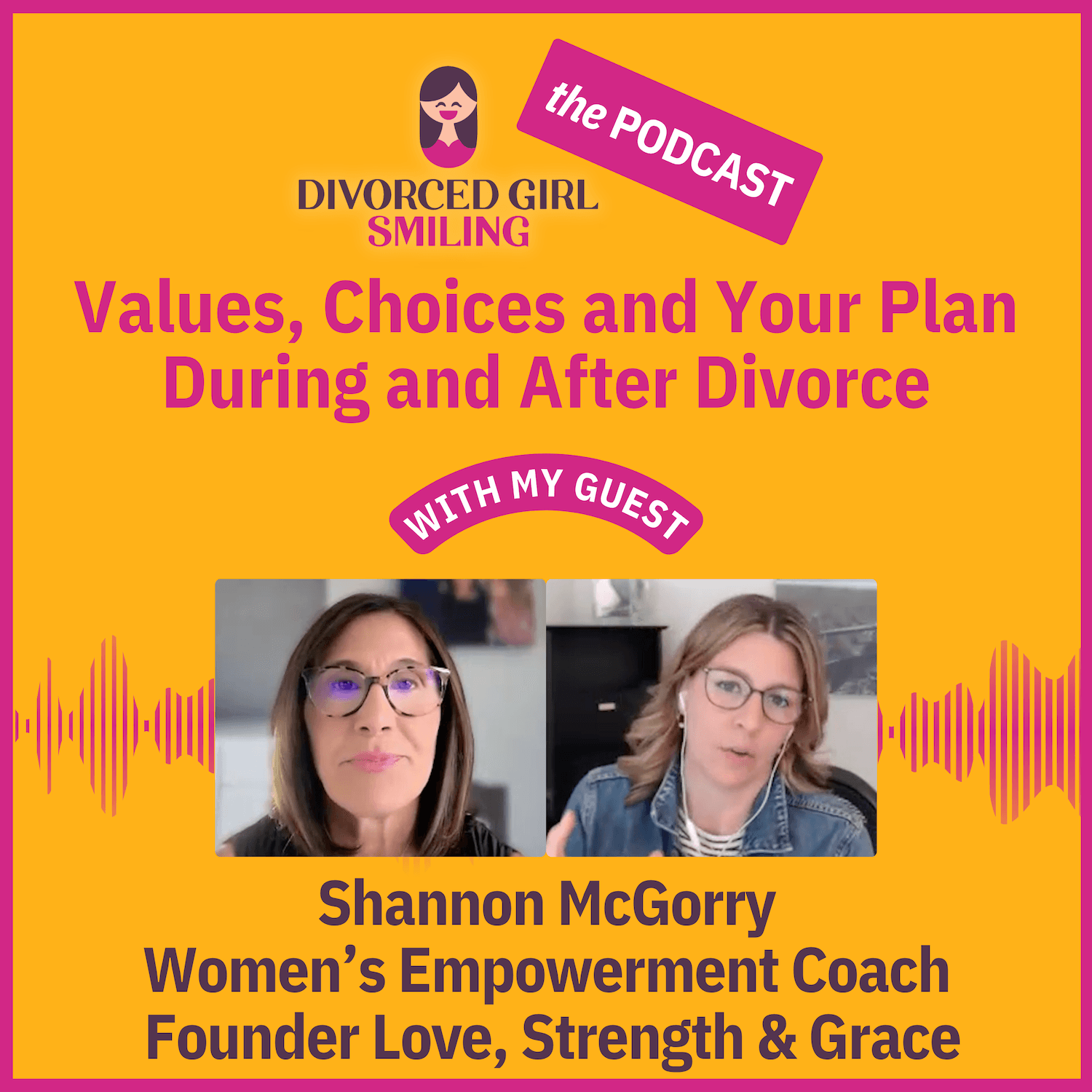 The Divorced Girl Smiling Podcast cover art