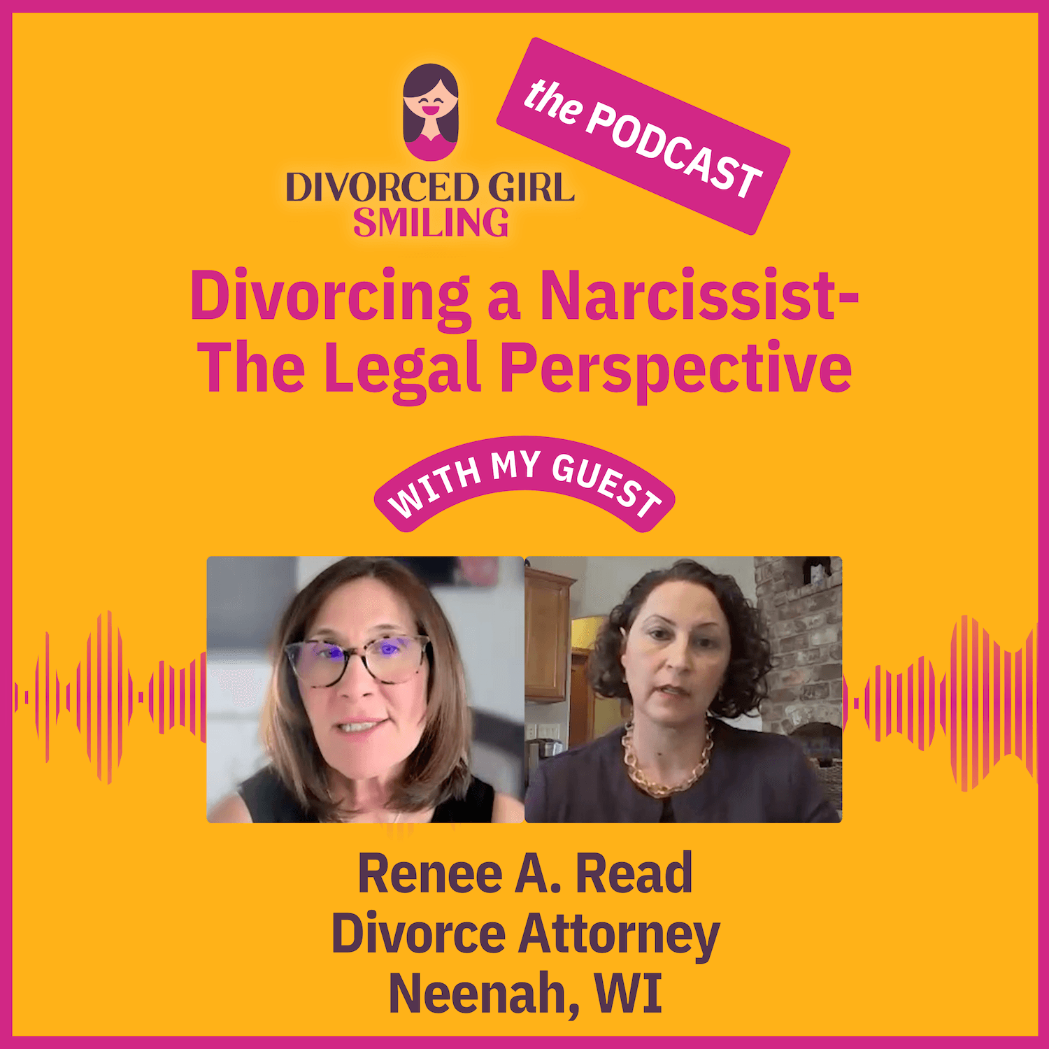 The Divorced Girl Smiling Podcast cover art