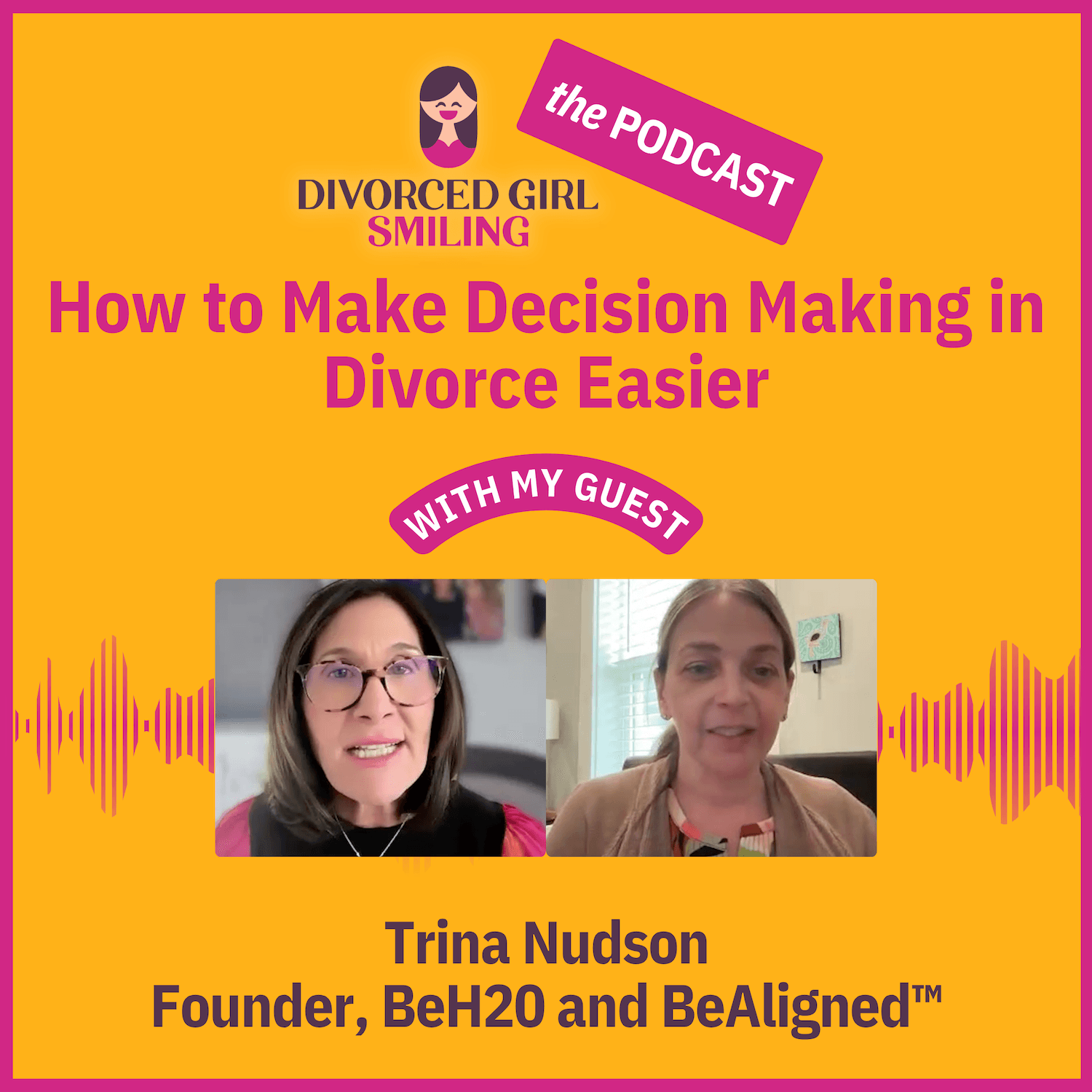 The Divorced Girl Smiling Podcast cover art