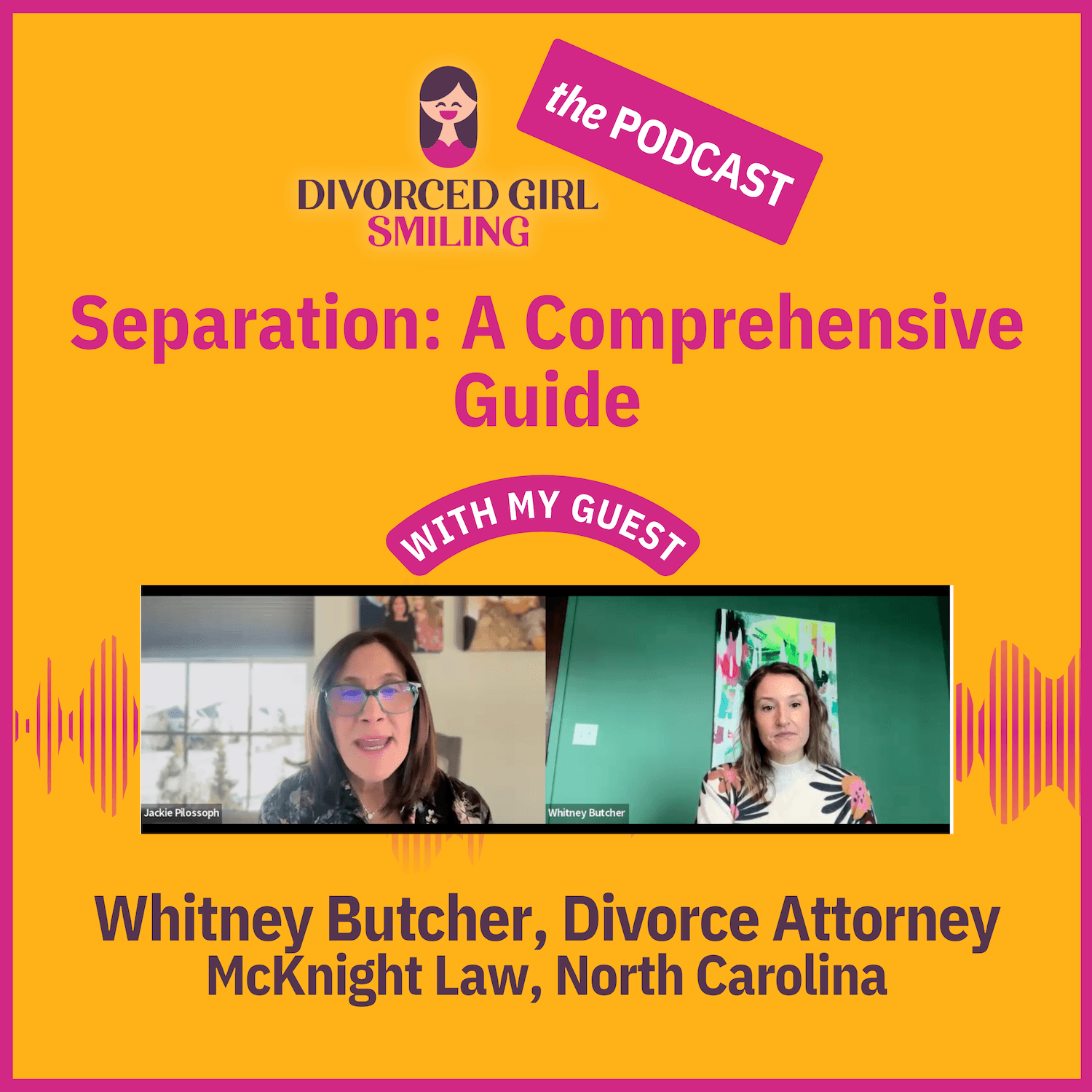 The Divorced Girl Smiling Podcast cover art