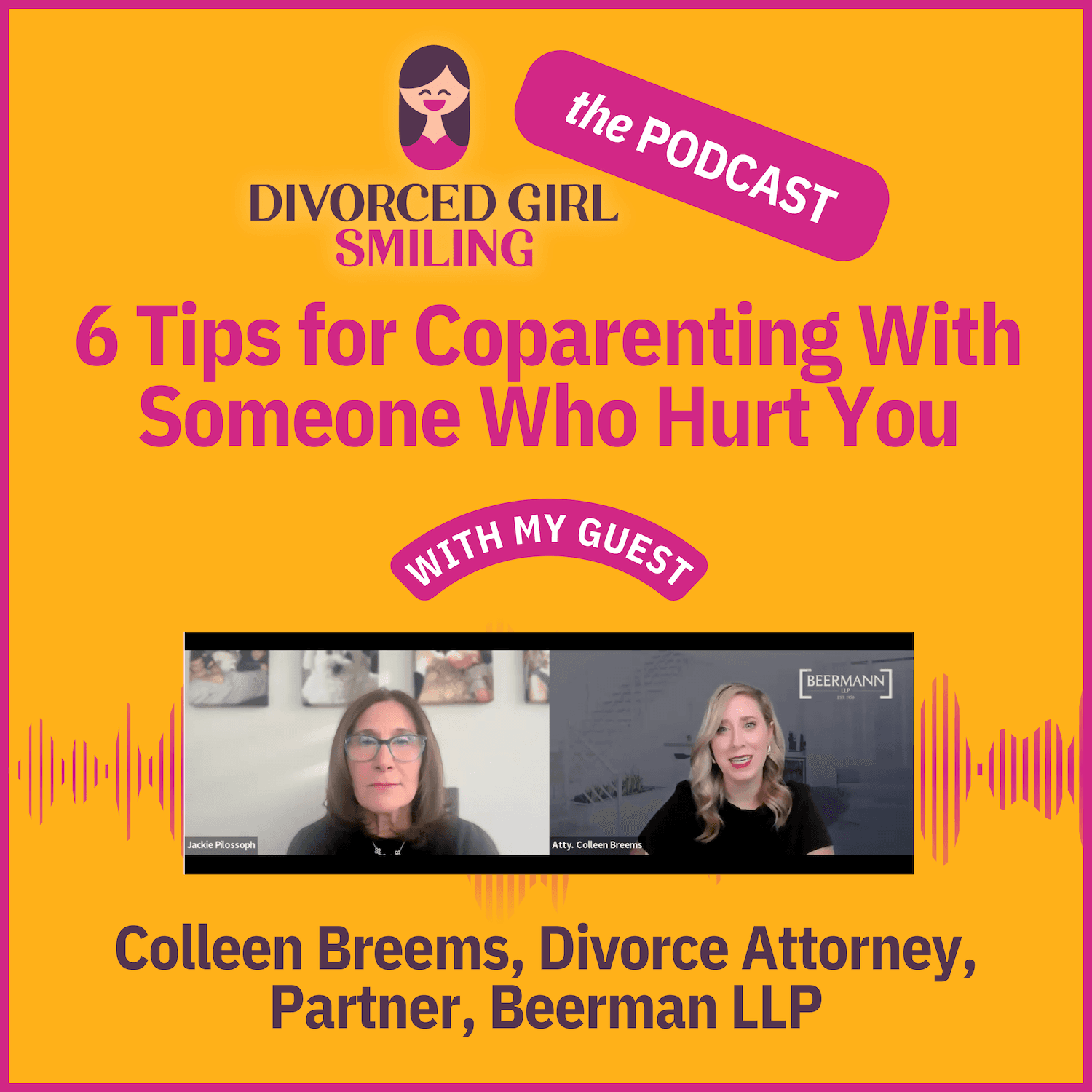 The Divorced Girl Smiling Podcast cover art
