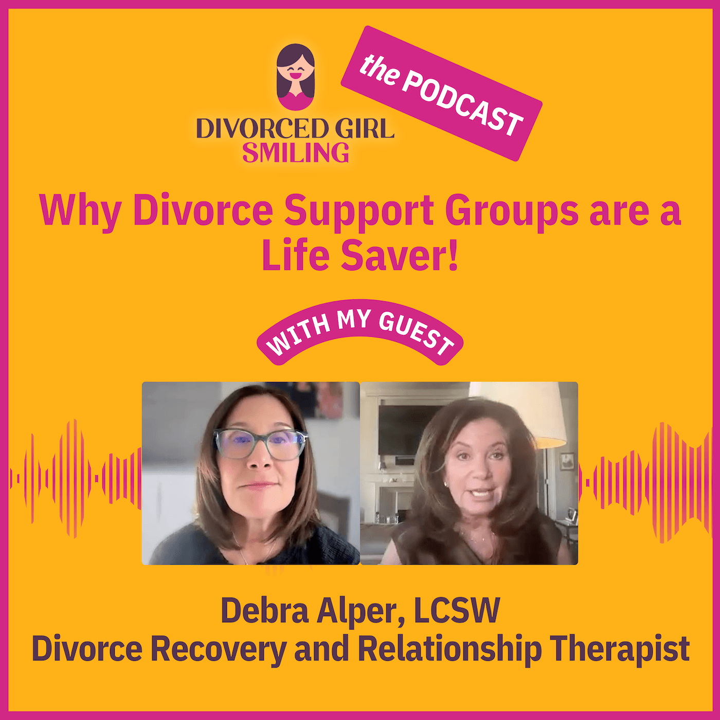 The Divorced Girl Smiling Podcast cover art