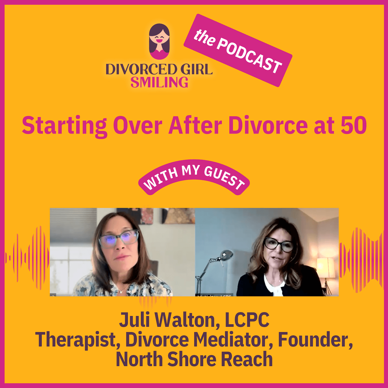 The Divorced Girl Smiling Podcast cover art