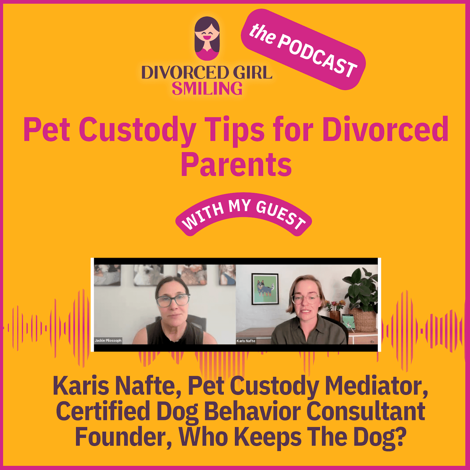 The Divorced Girl Smiling Podcast cover art