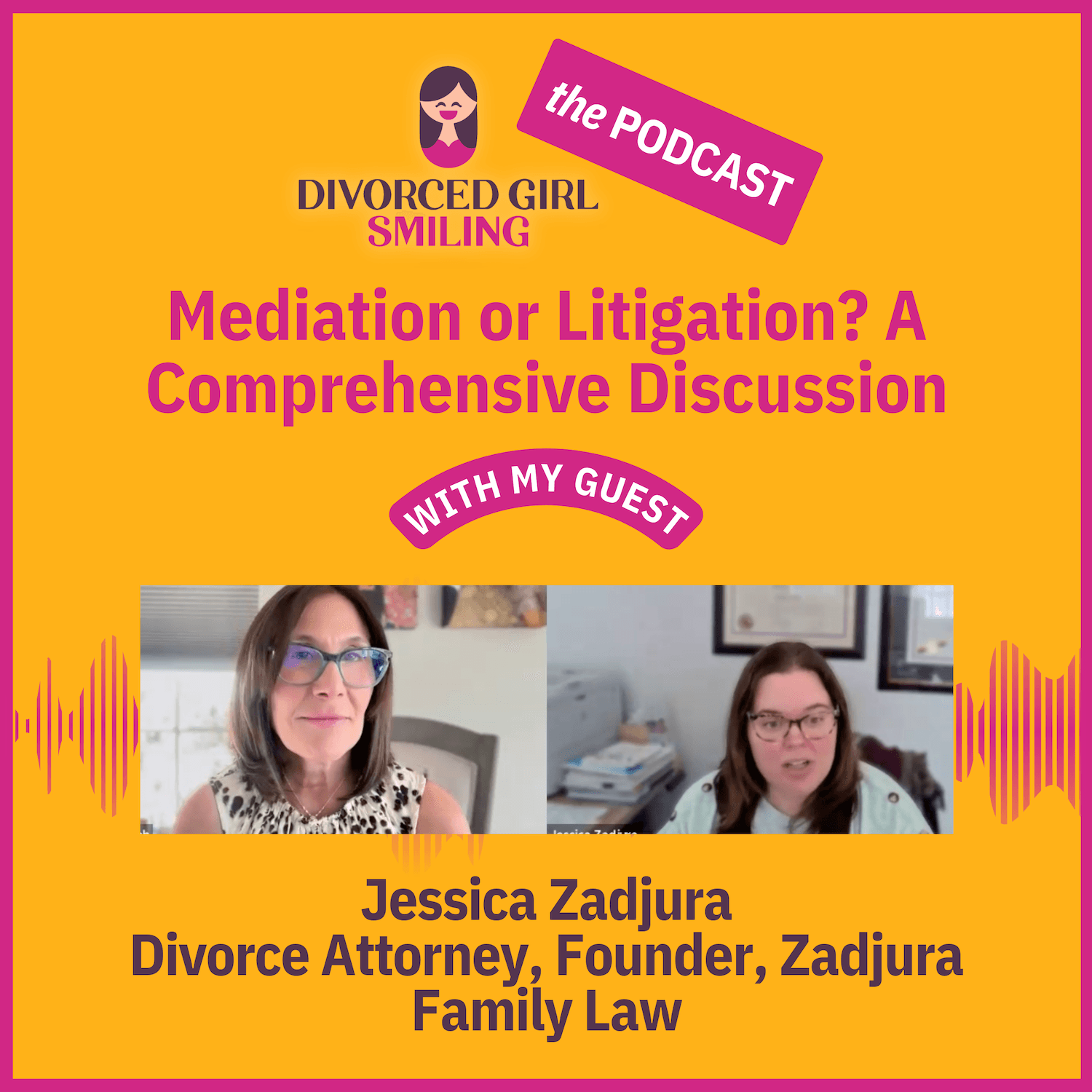 The Divorced Girl Smiling Podcast cover art