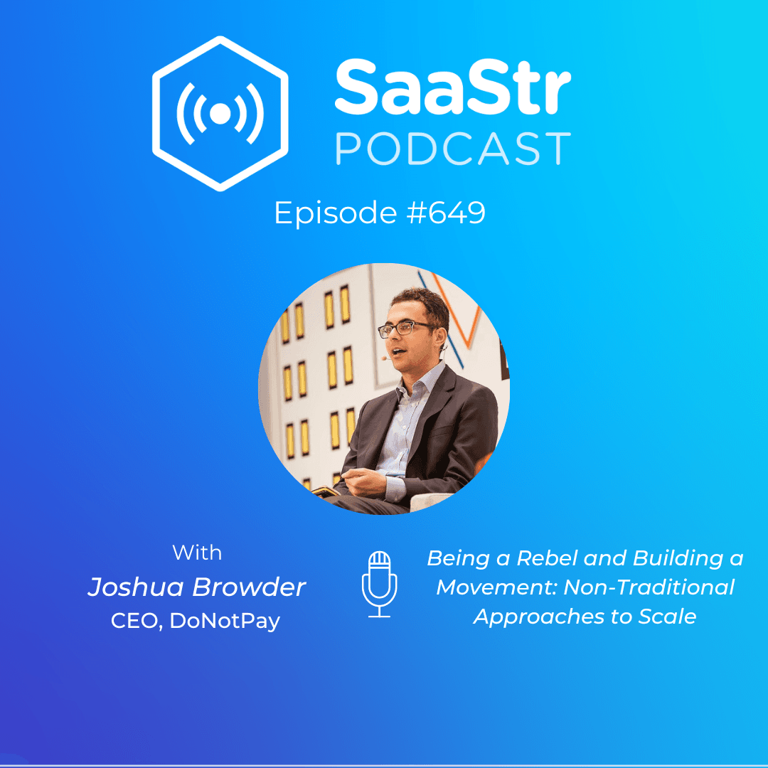 The Official SaaStr Podcast: SaaS | Founders | Investors cover art