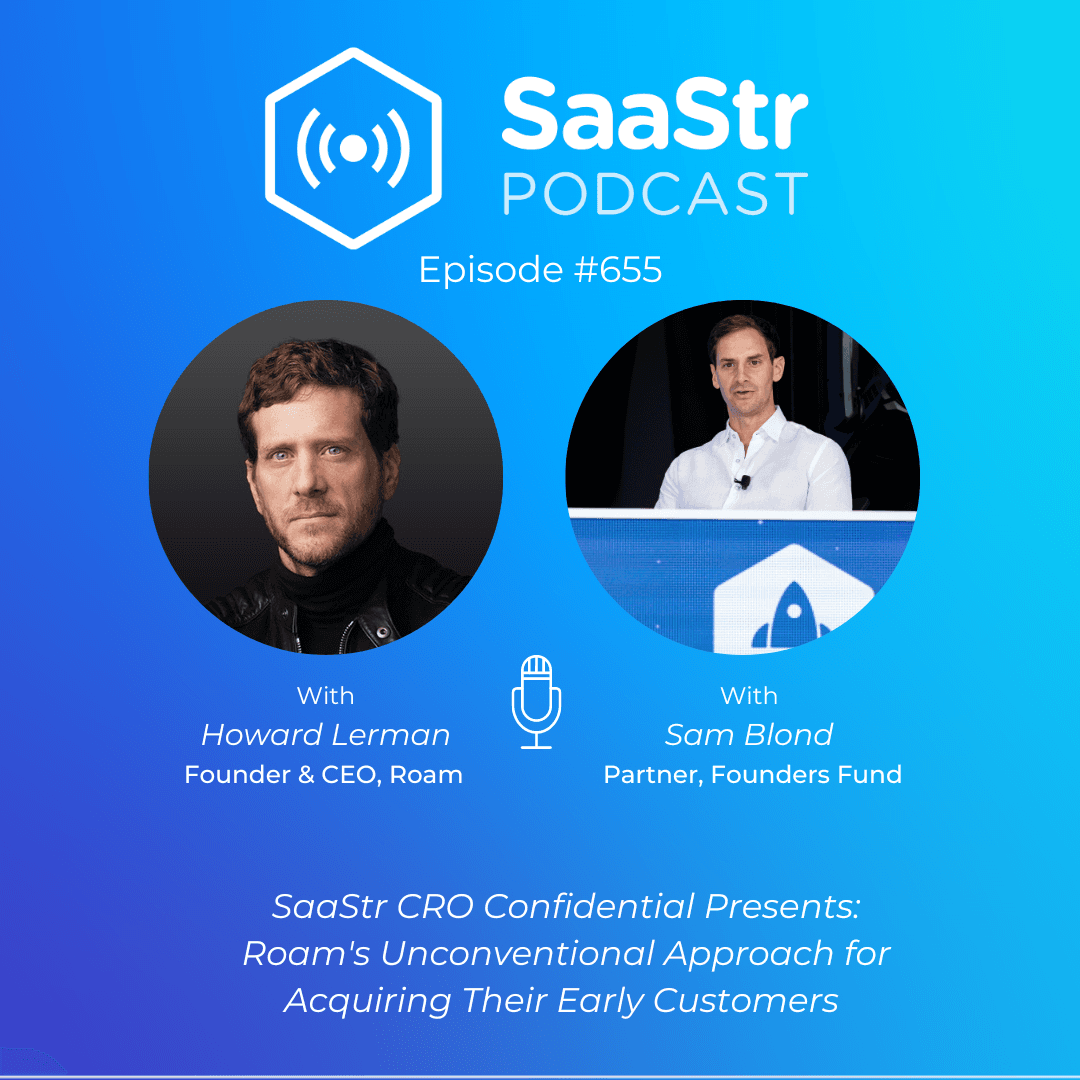 The Official SaaStr Podcast: SaaS | Founders | Investors cover art