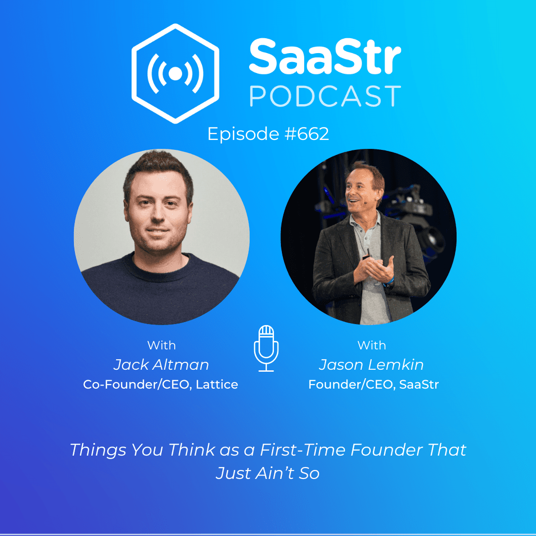 The Official SaaStr Podcast: SaaS | Founders | Investors cover art