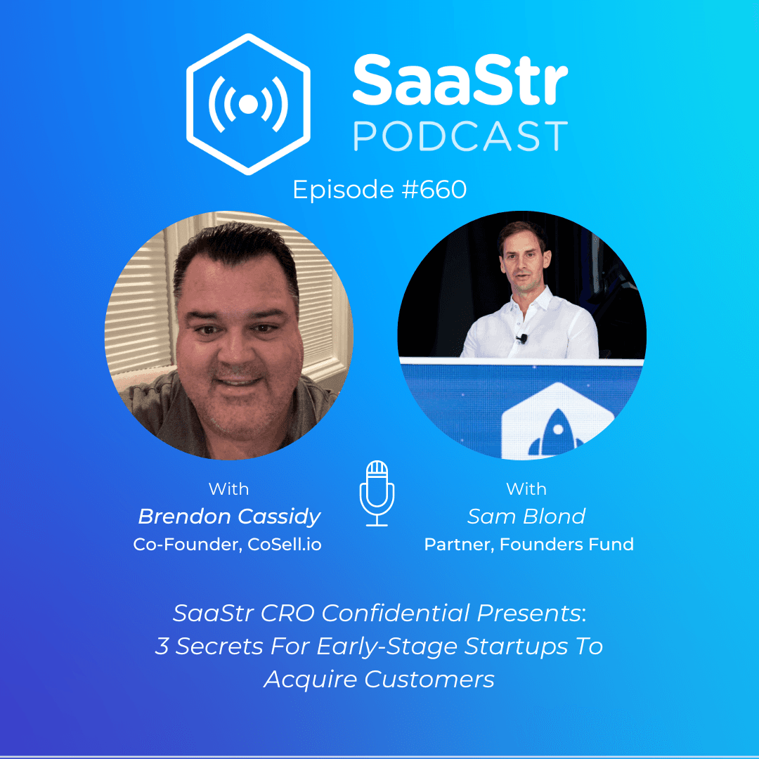 The Official SaaStr Podcast: SaaS | Founders | Investors cover art