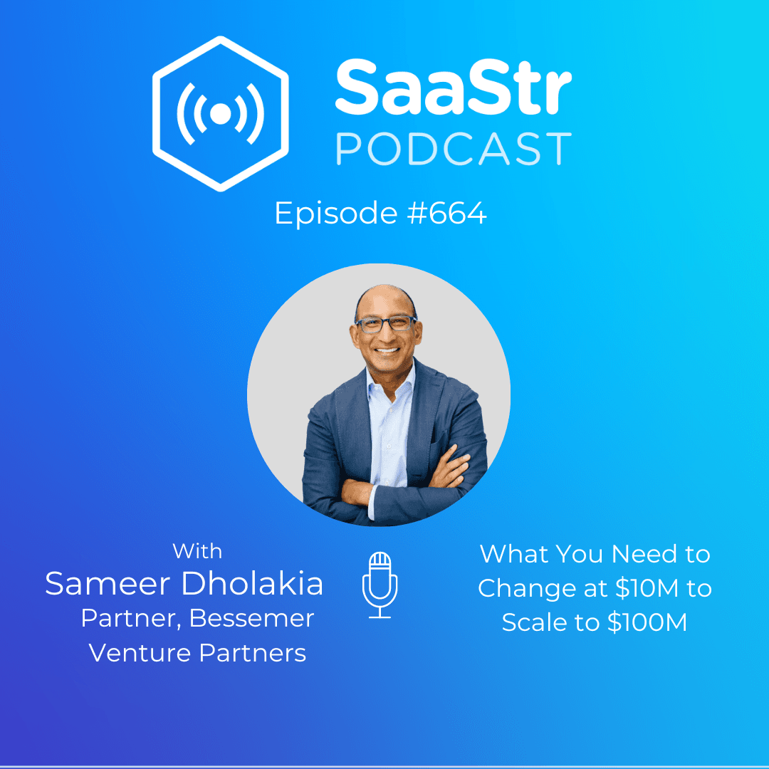The Official SaaStr Podcast: SaaS | Founders | Investors cover art