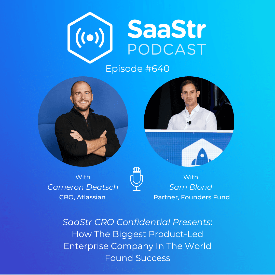 The Official SaaStr Podcast: SaaS | Founders | Investors cover art