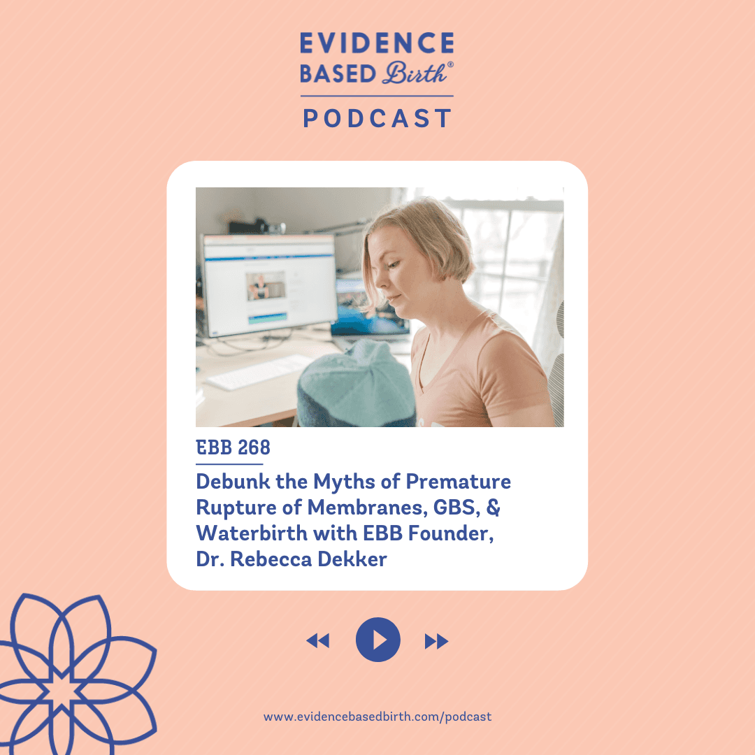Evidence Based Birth® podcast cover art