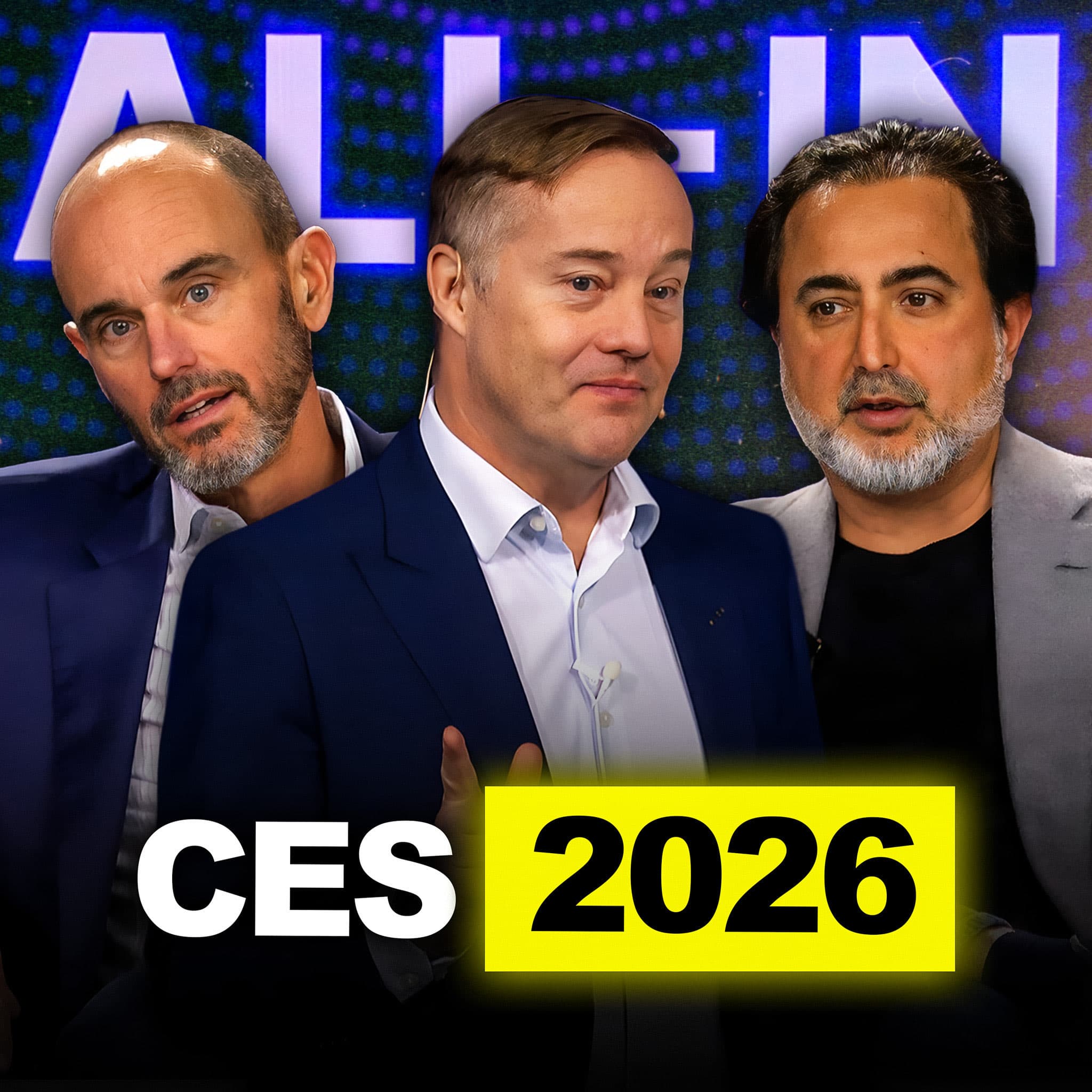 All-In with Chamath, Jason, Sacks & Friedberg podcast cover art
