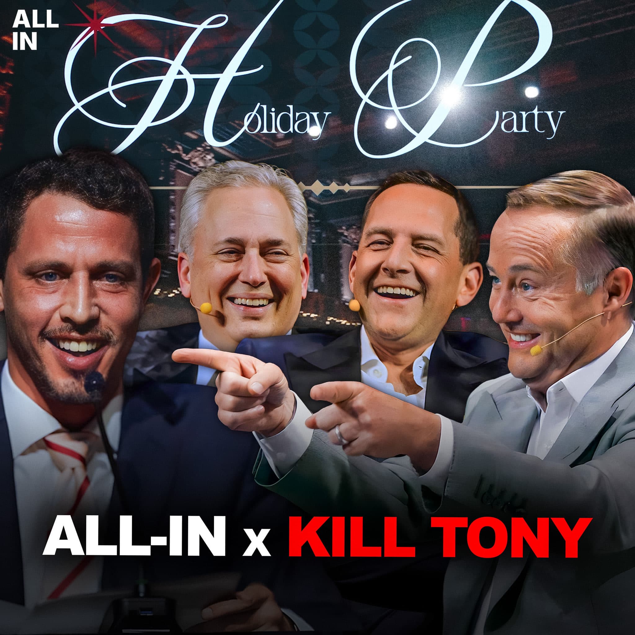 All-In with Chamath, Jason, Sacks & Friedberg podcast cover art
