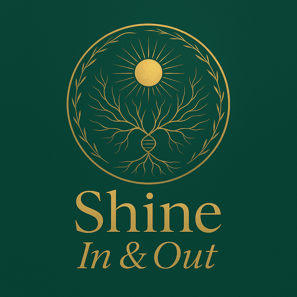 Shine In & Out: Where Science Meets Soul podcast cover art