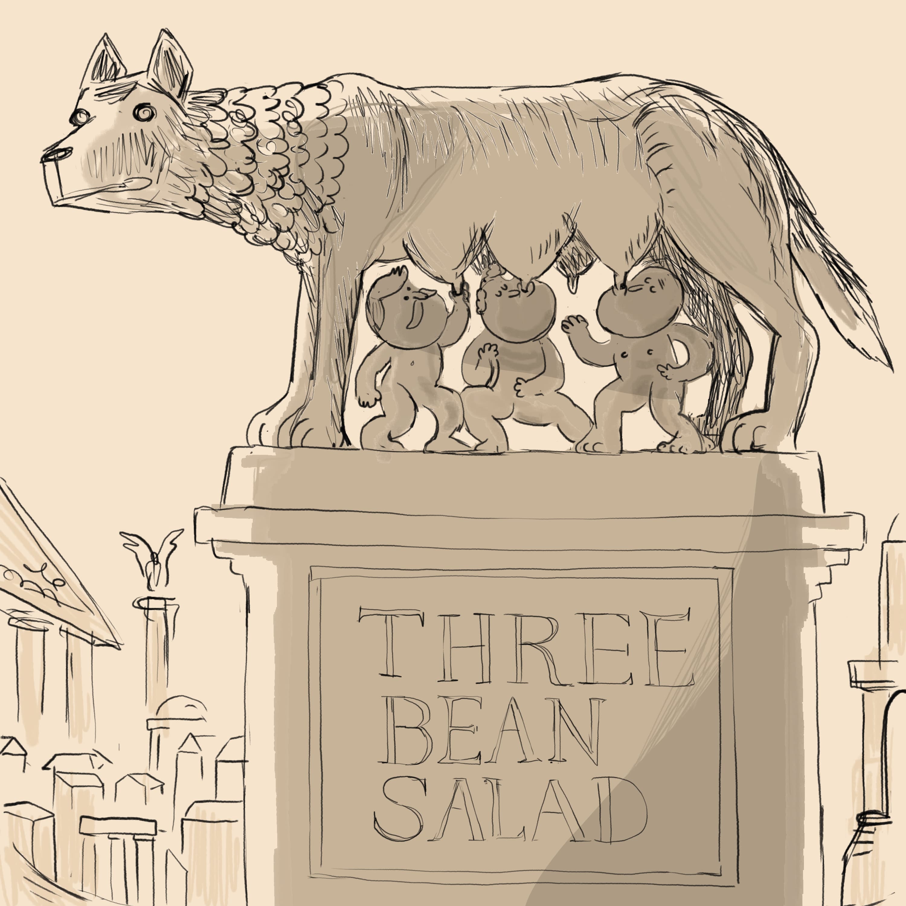 Three Bean Salad podcast cover art