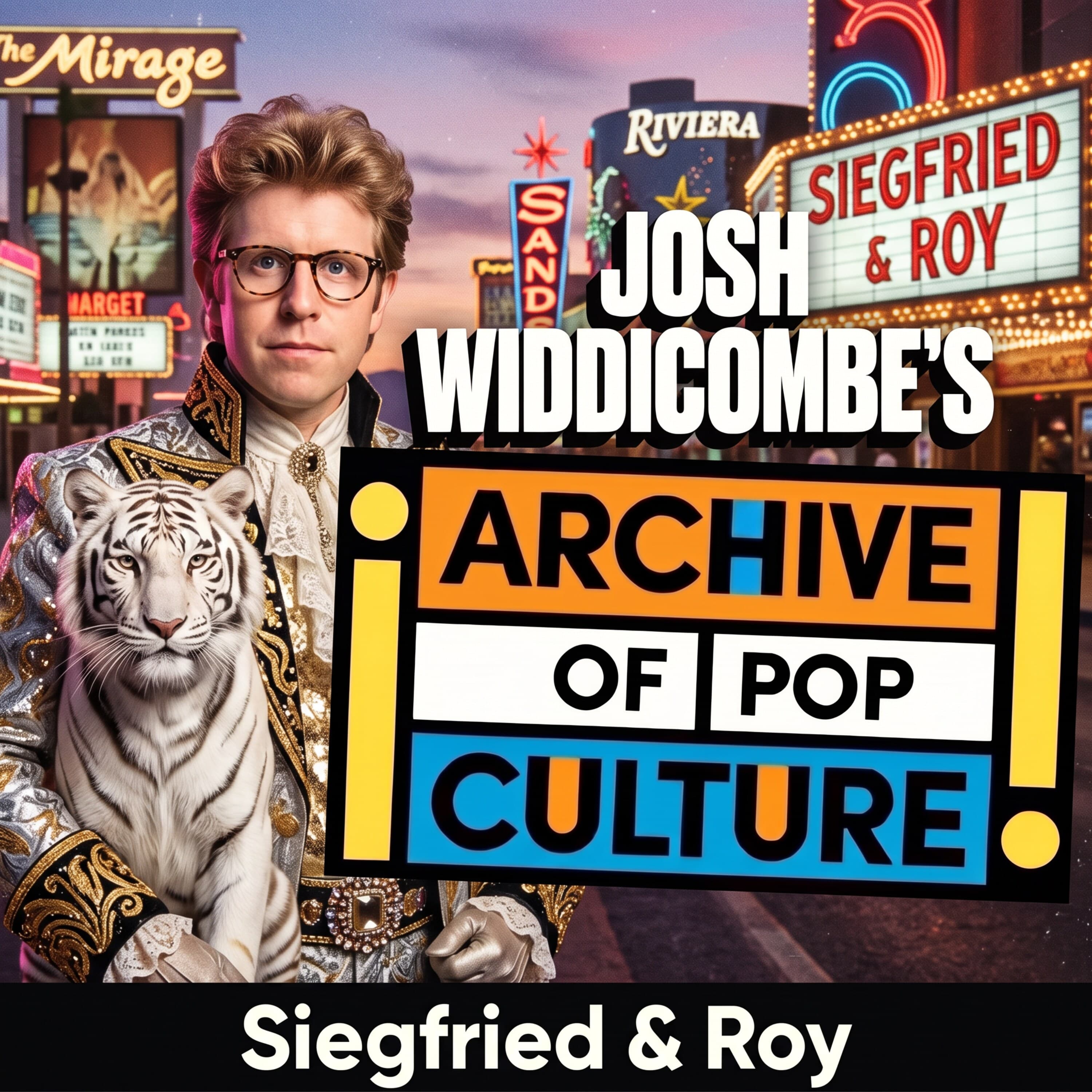 Josh Widdicombe's Archive of Pop Culture podcast cover art