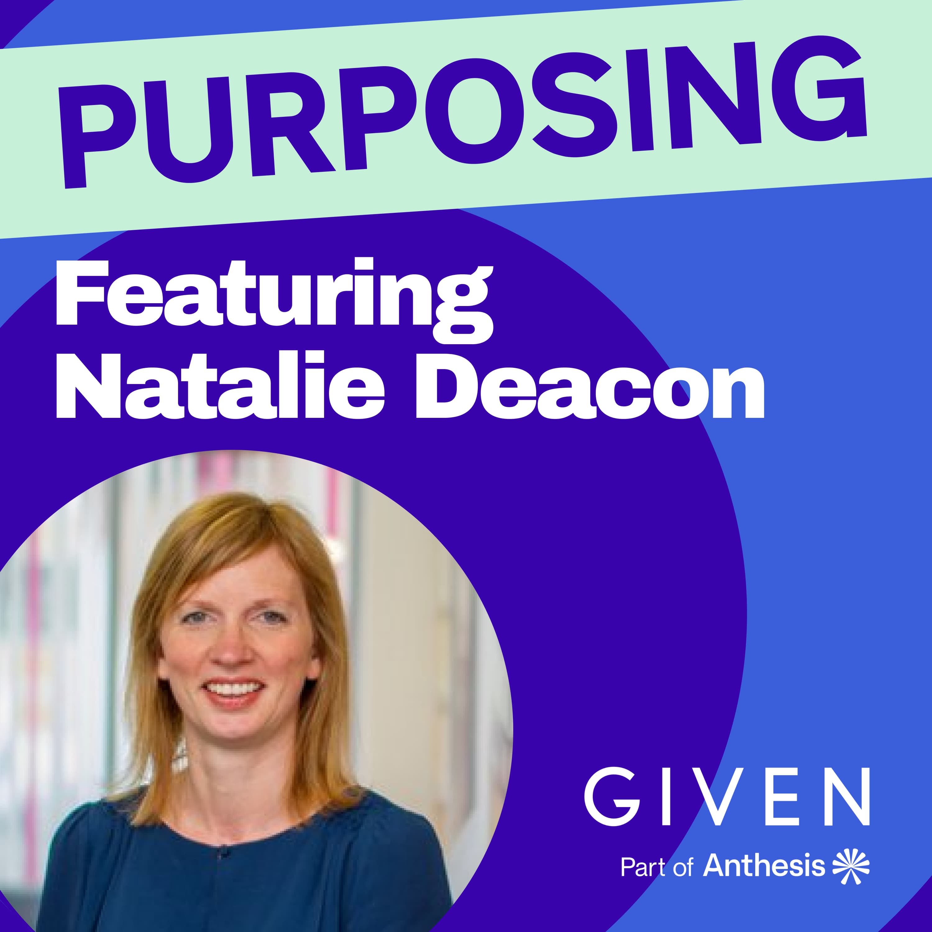 Purposing podcast cover art