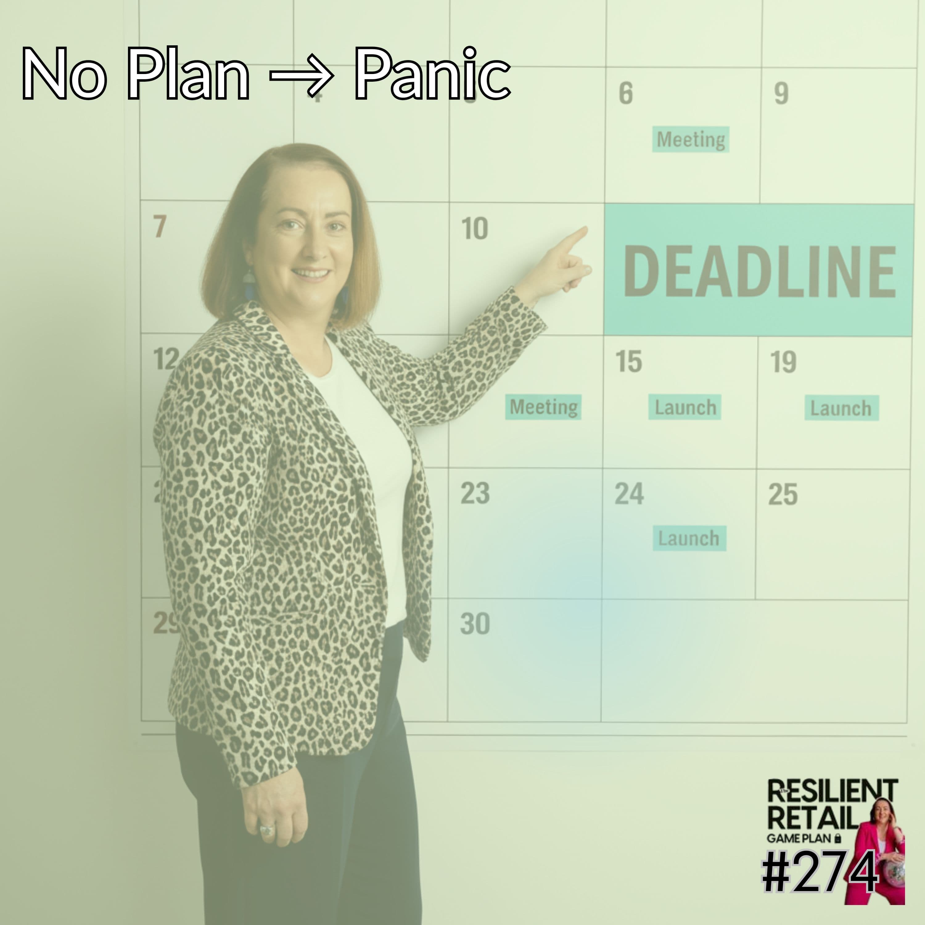 The Resilient Retail Game Plan - retail insights, retail trends and best practices podcast cover art