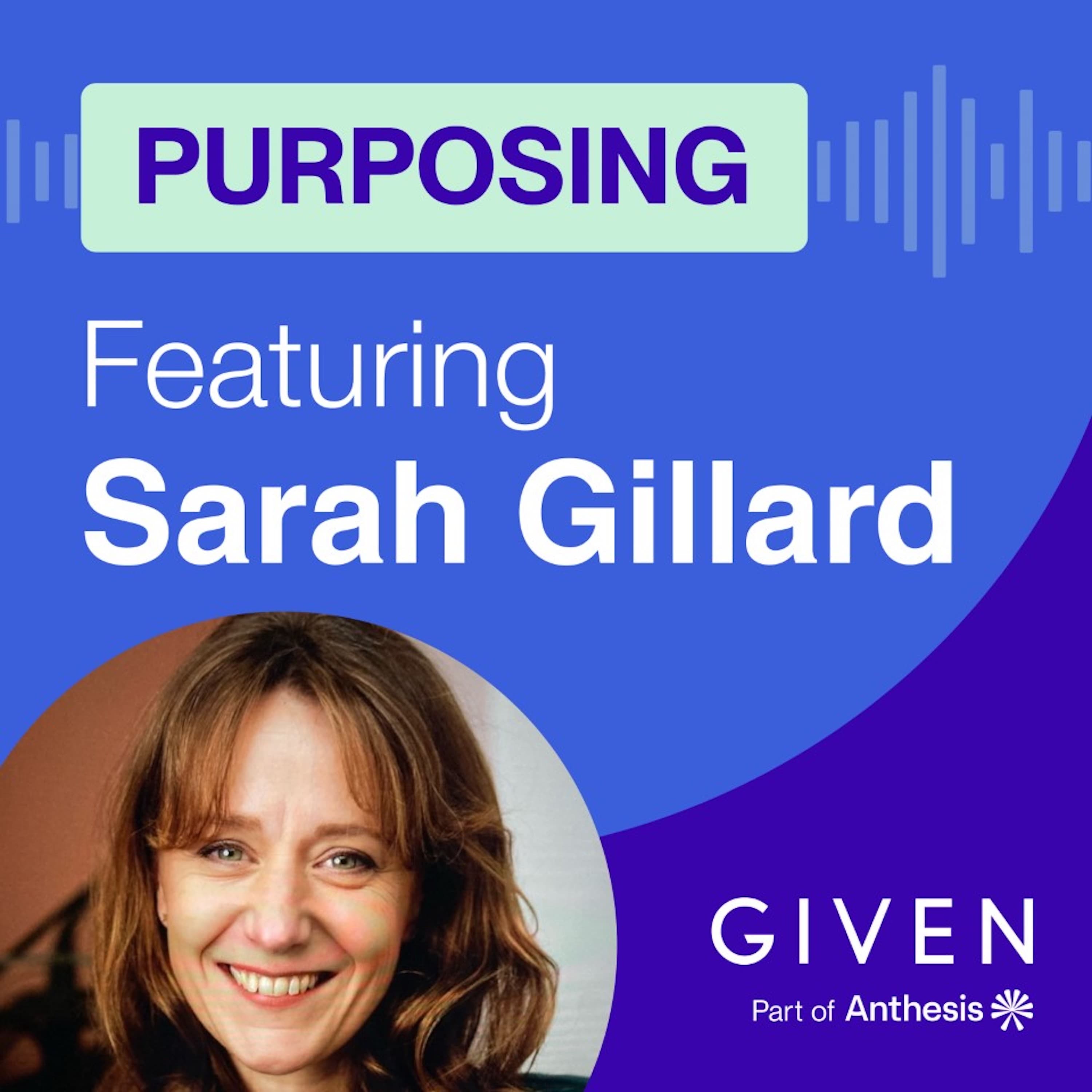 Purposing podcast cover art