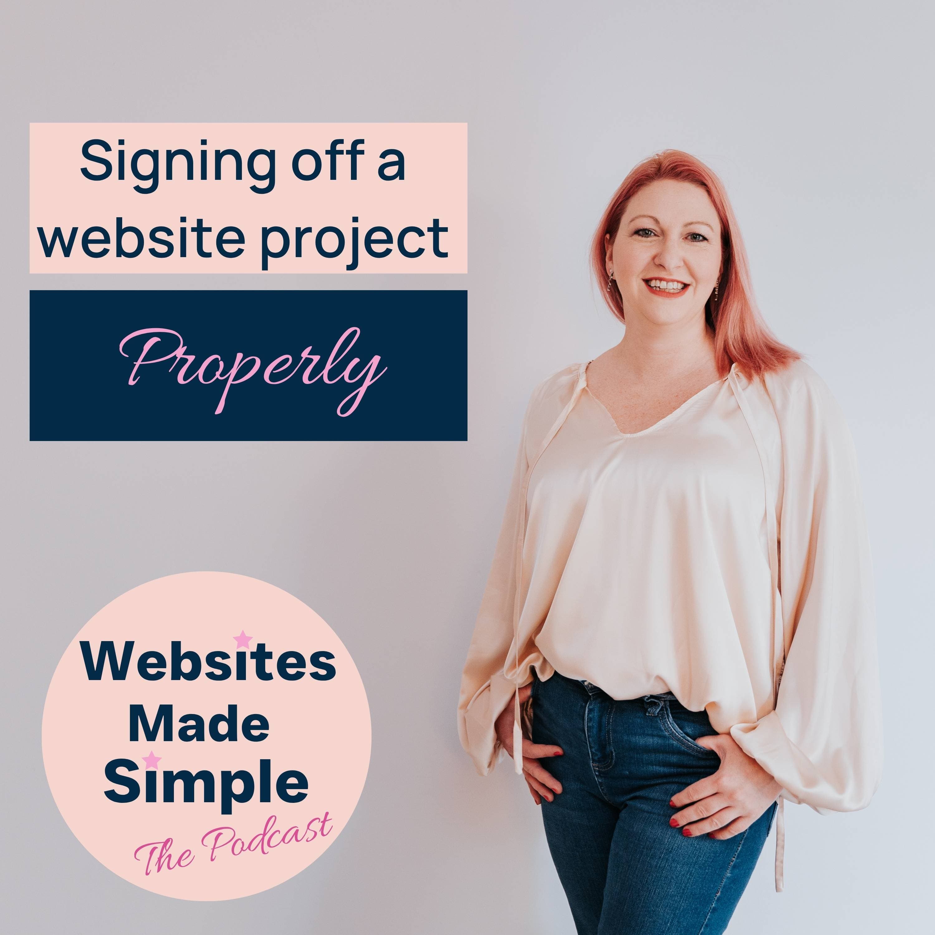Websites Made Simple: How to have a successful website design business podcast cover art