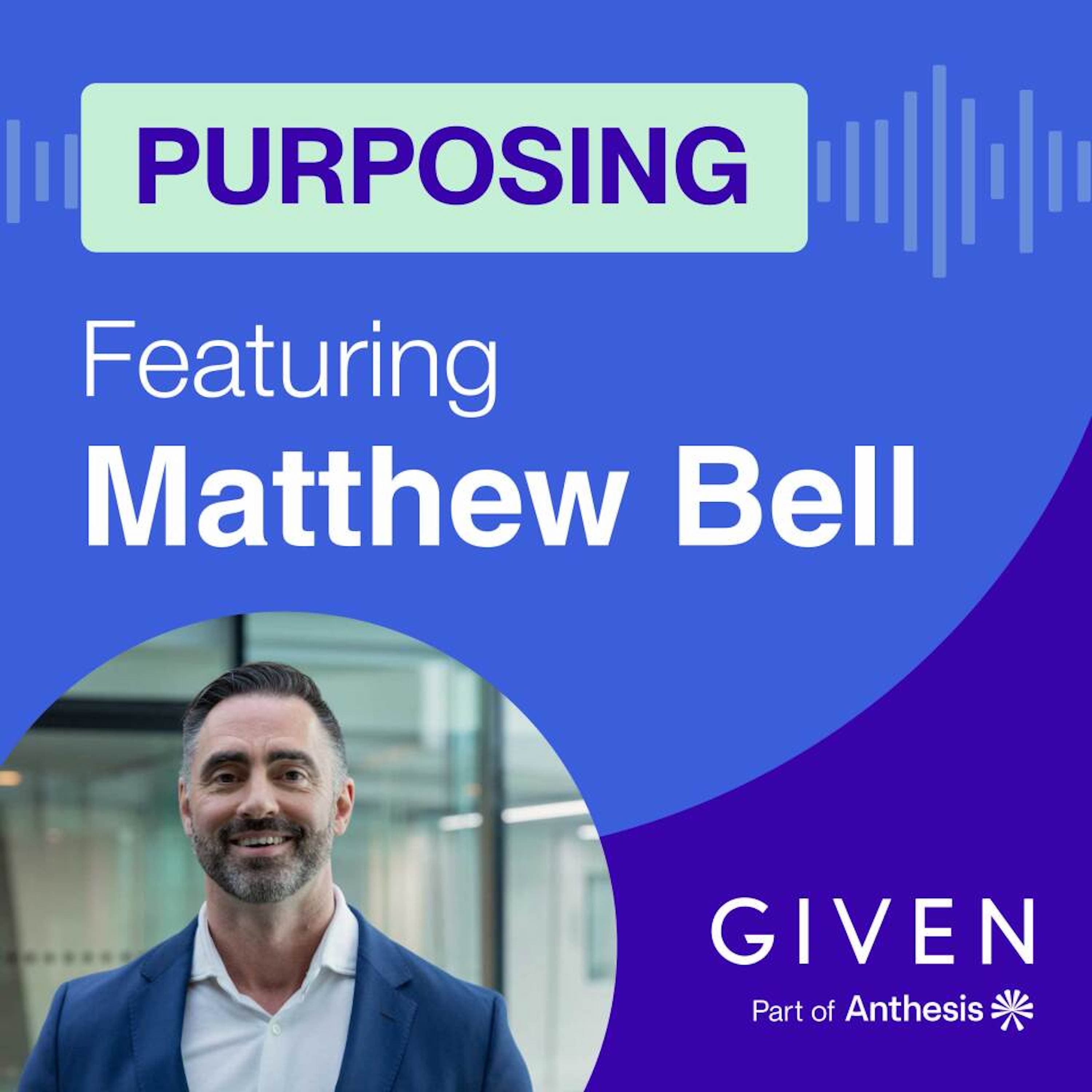Purposing podcast cover art