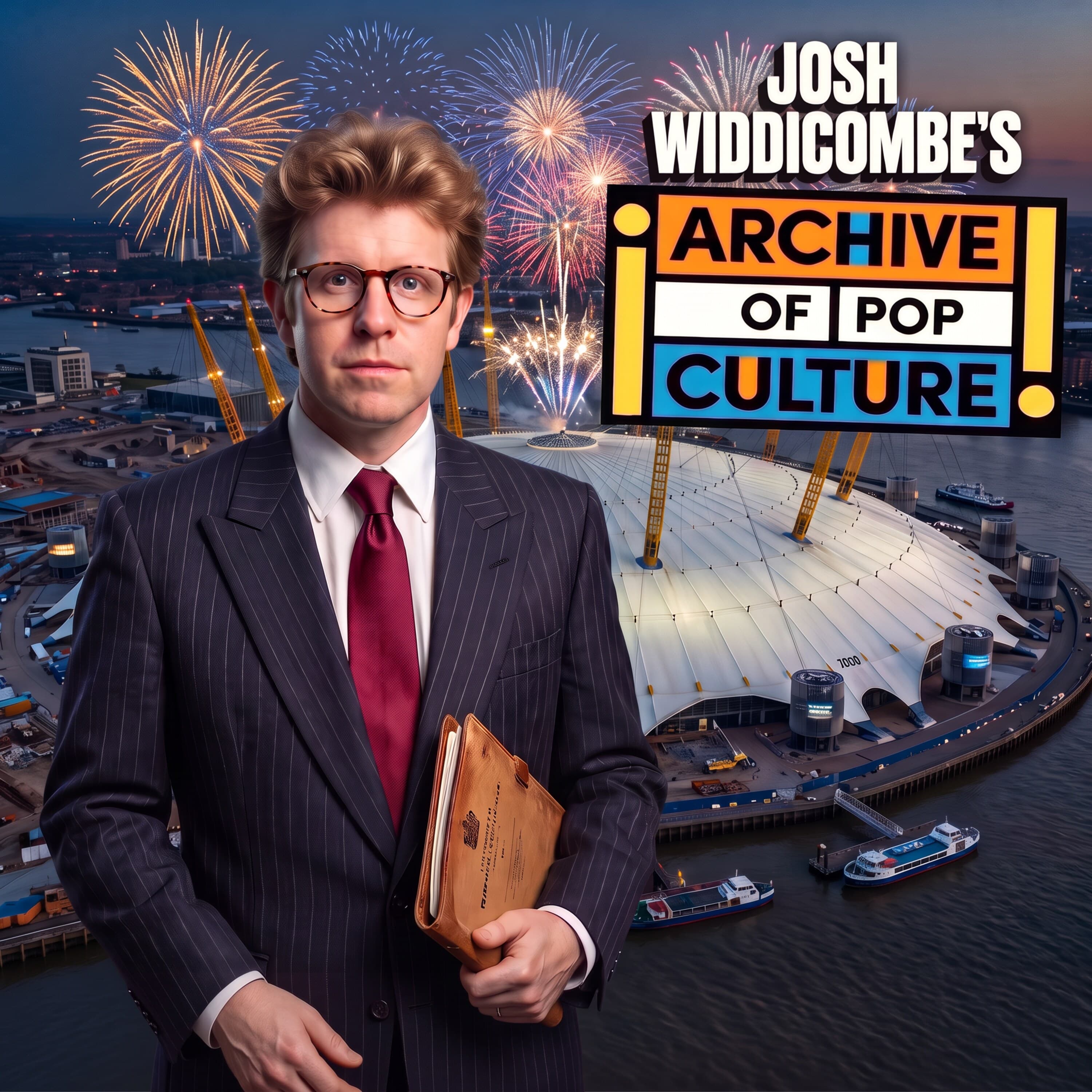 Josh Widdicombe's Archive of Pop Culture podcast cover art
