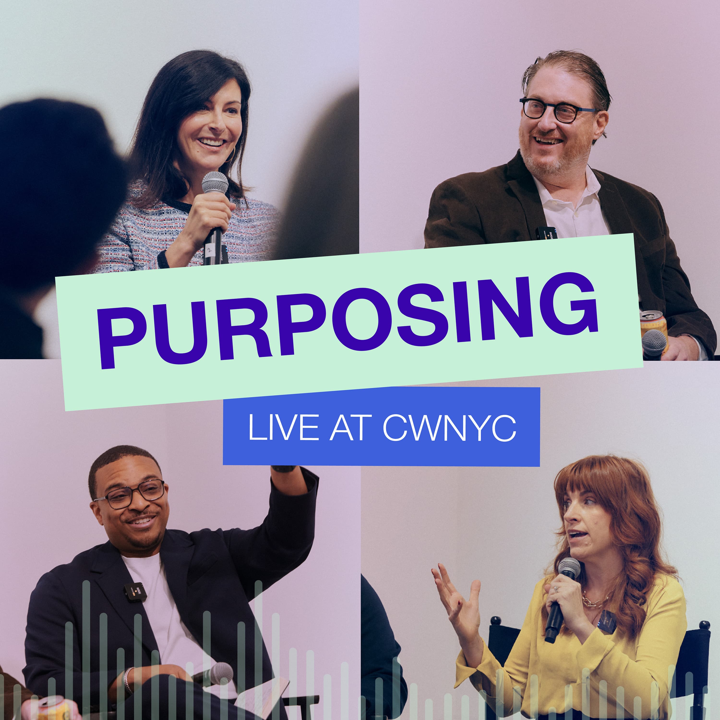 Purposing podcast cover art