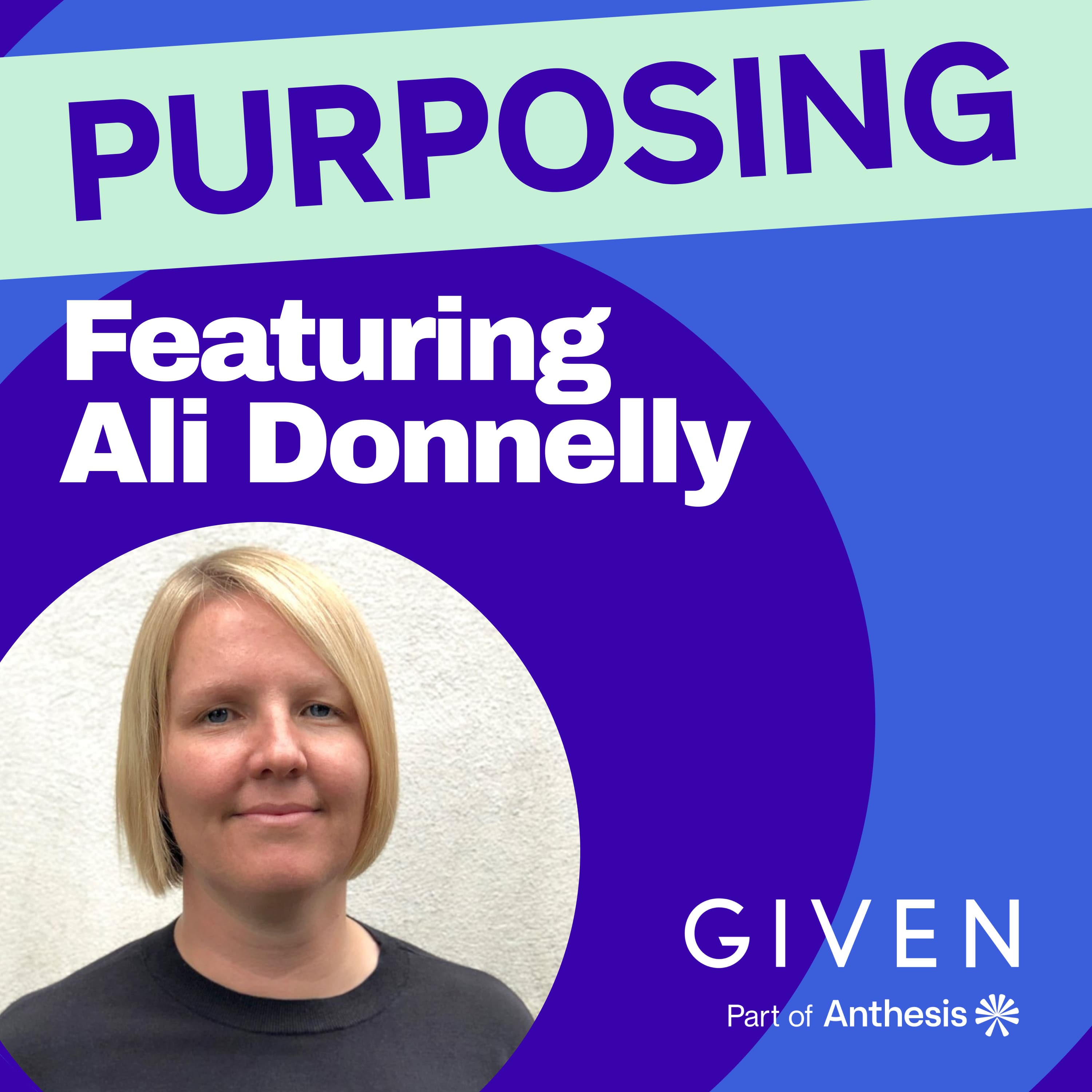Purposing podcast cover art