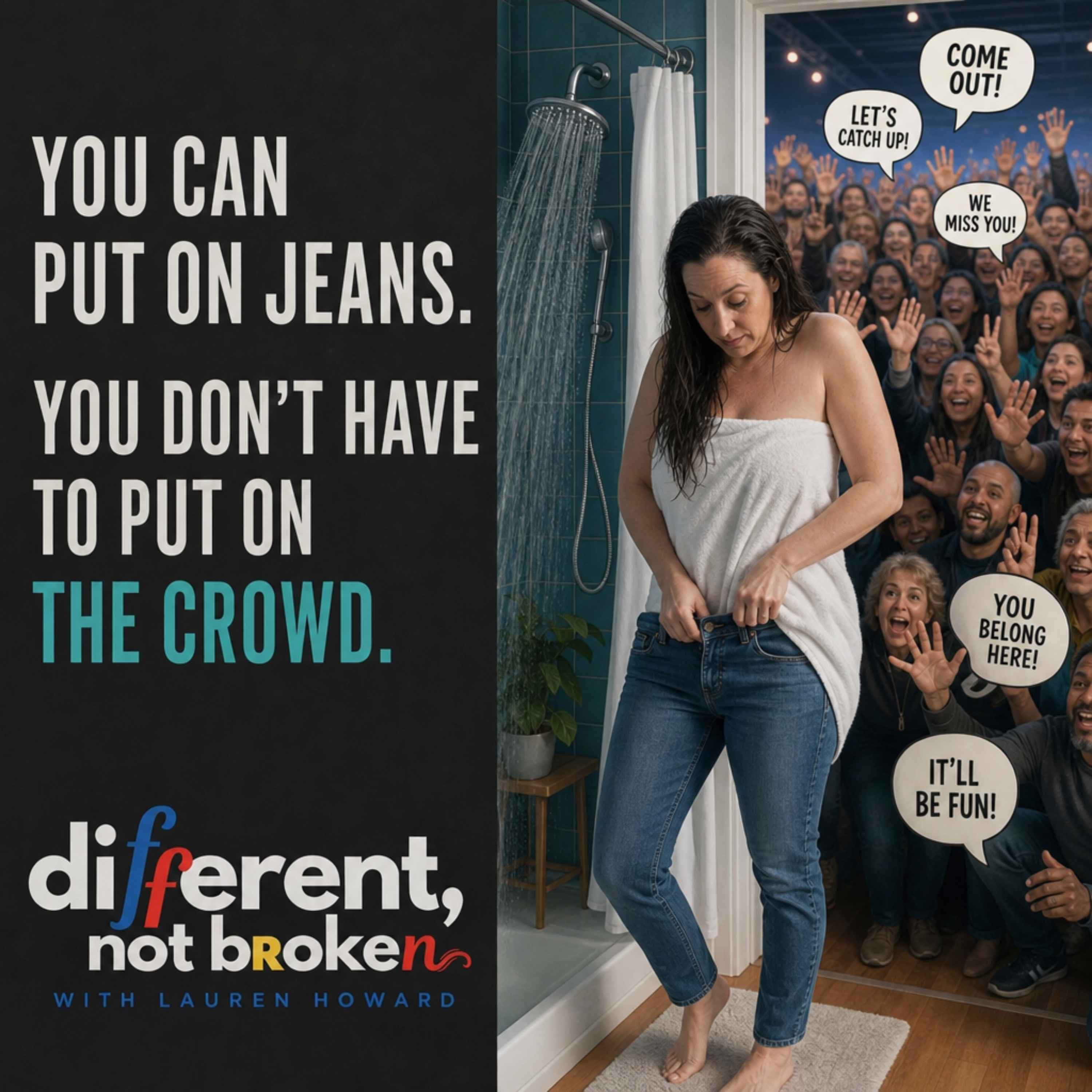 You're Not Too Much podcast cover art