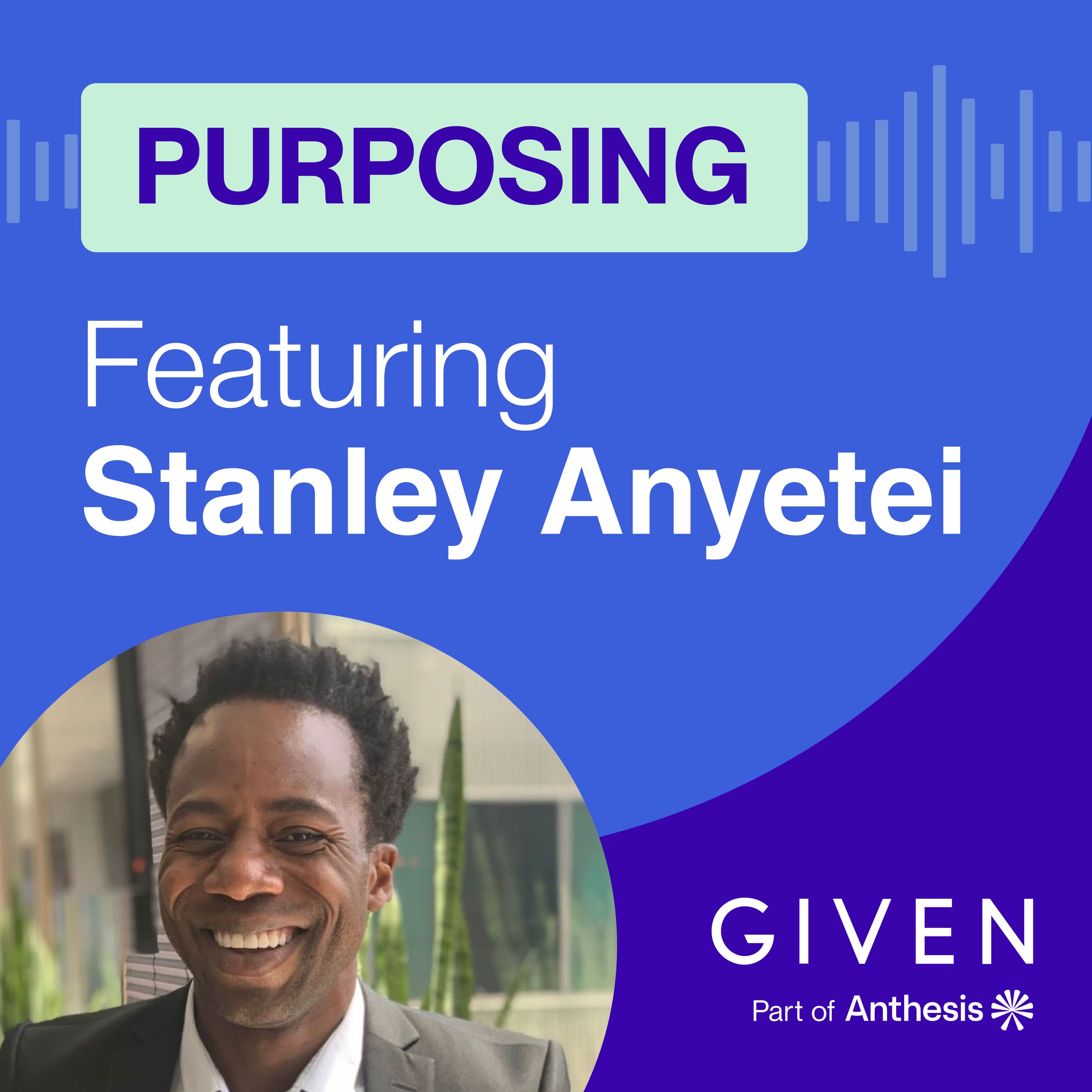 Purposing podcast cover art