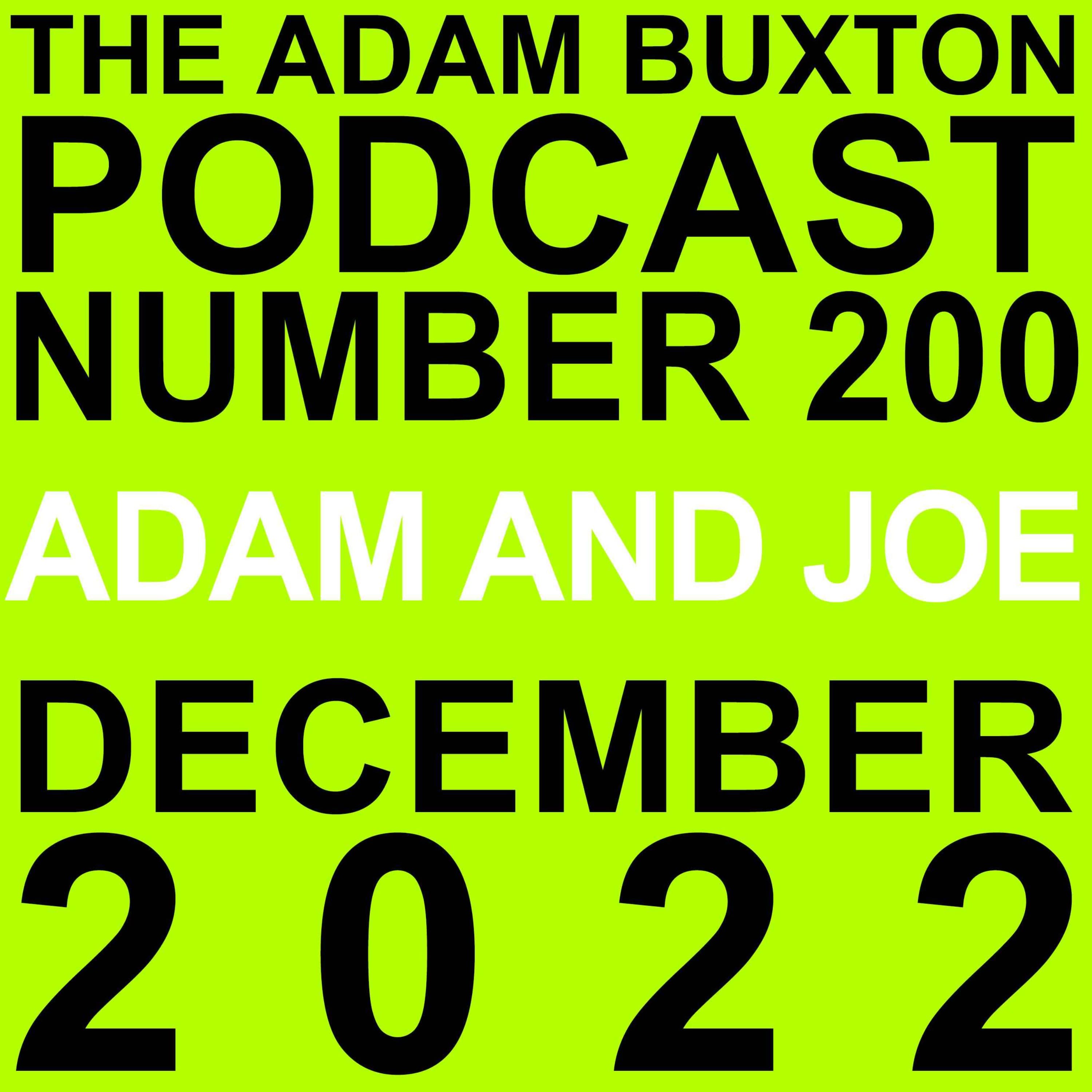 THE ADAM BUXTON PODCAST cover art