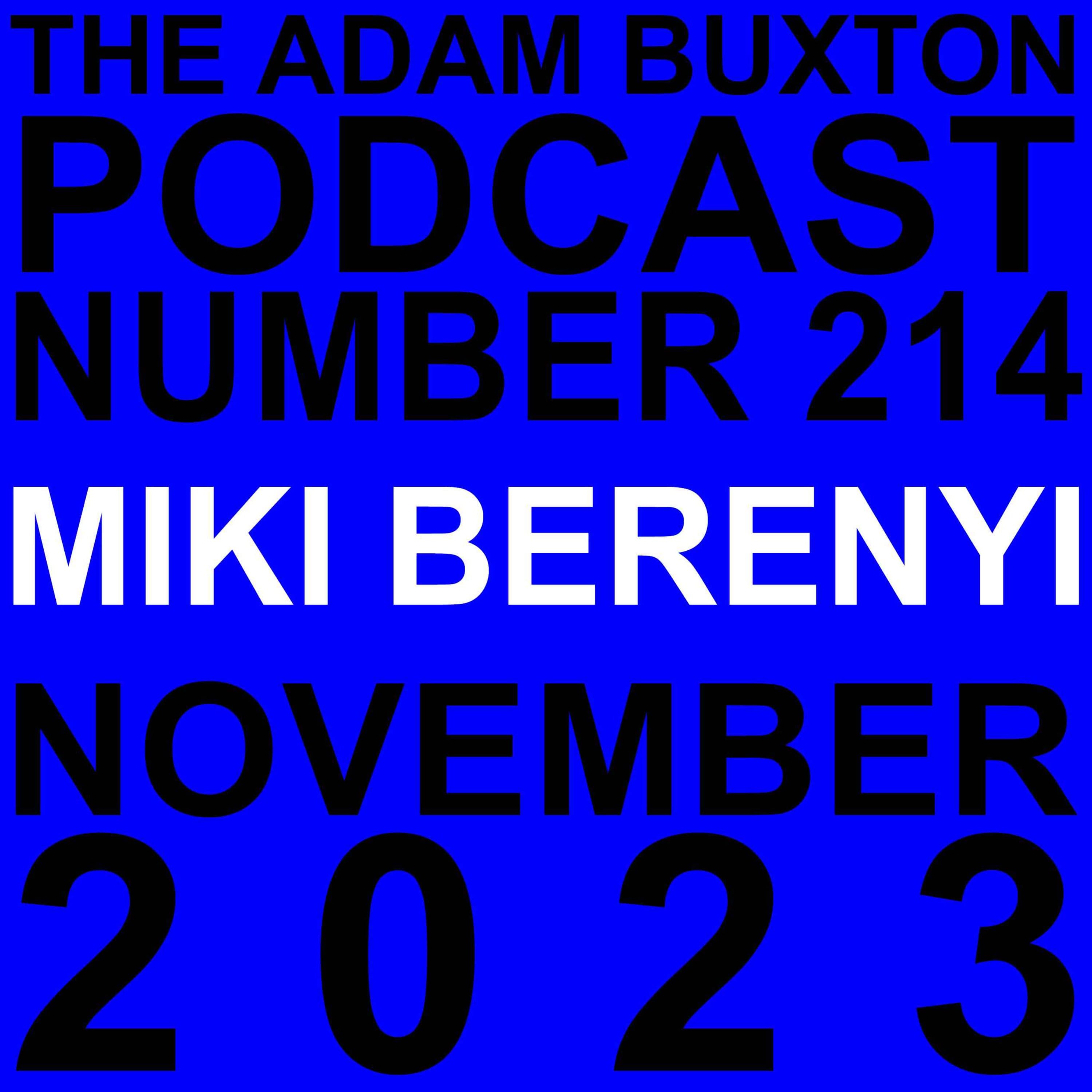 THE ADAM BUXTON PODCAST cover art