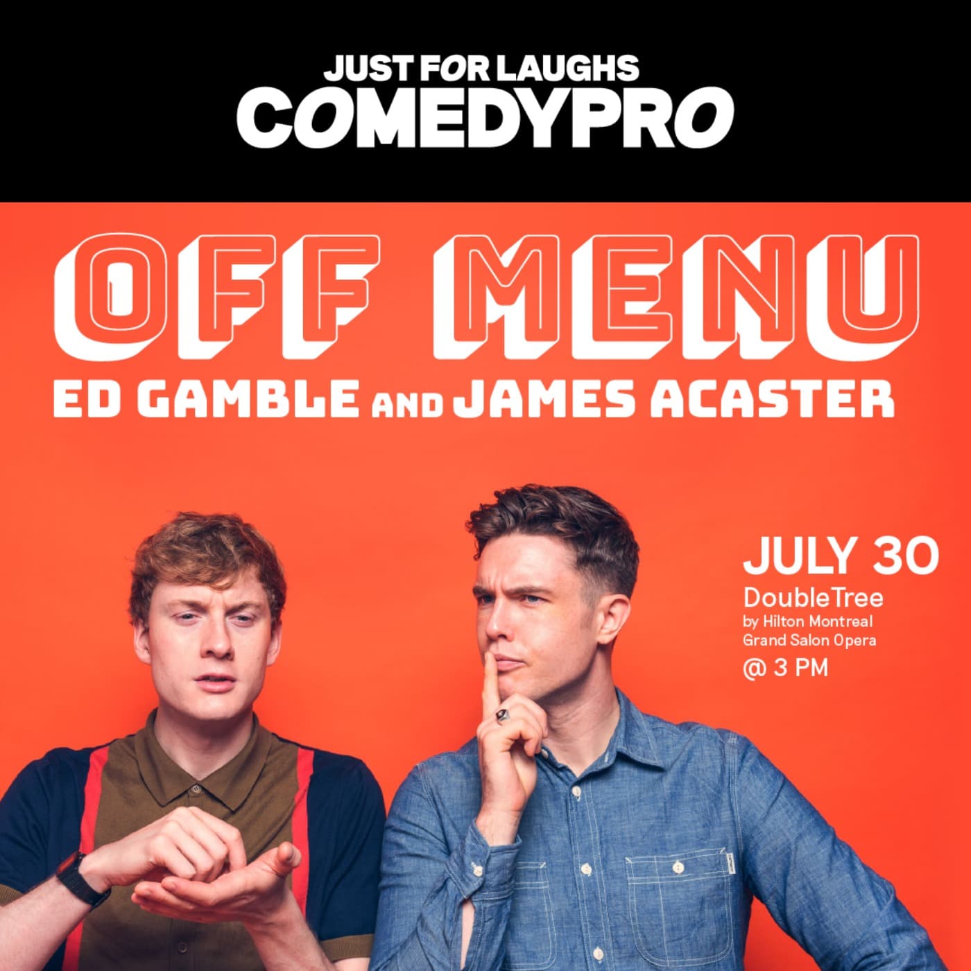 Off Menu with Ed Gamble and James Acaster podcast cover art