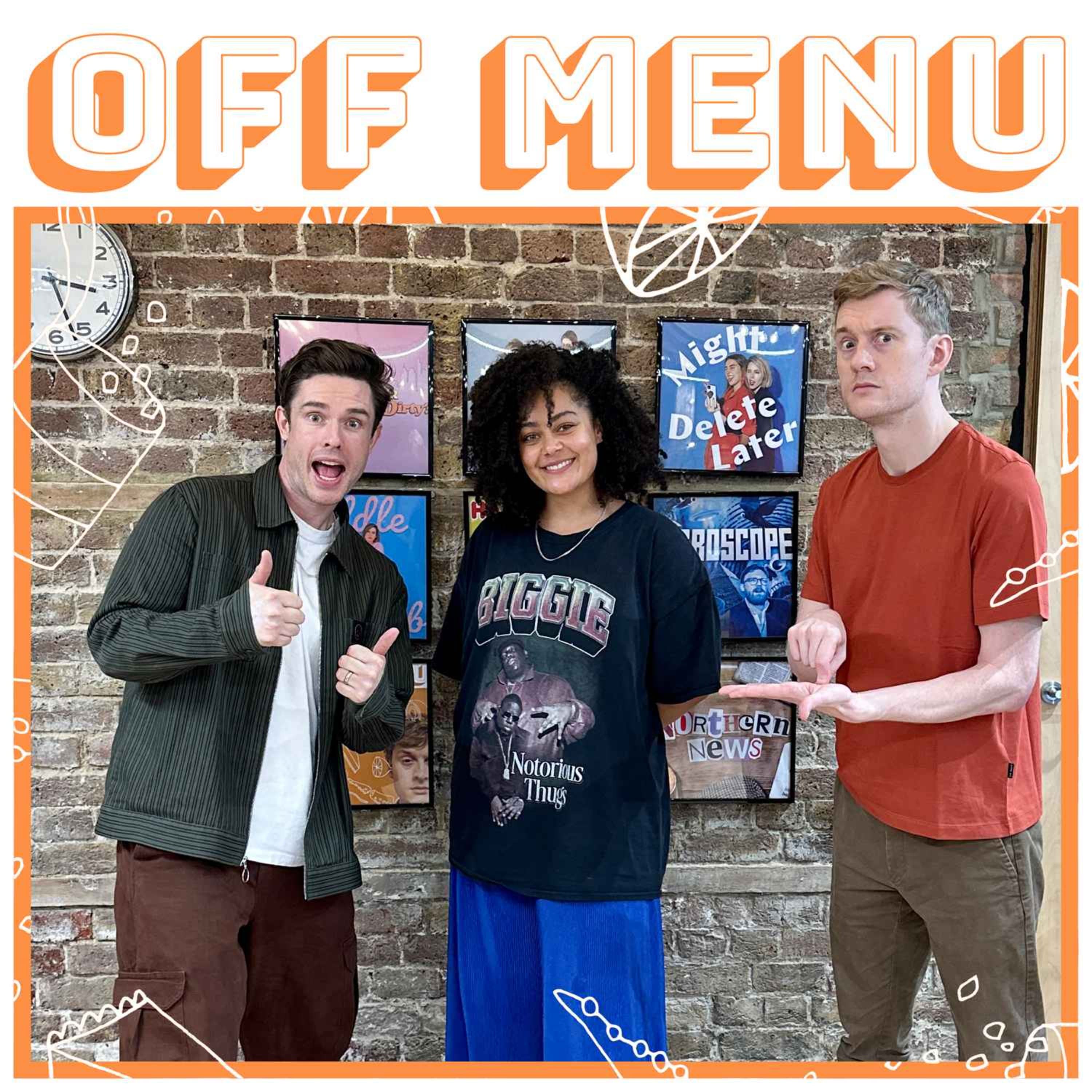 Off Menu with Ed Gamble and James Acaster podcast cover art