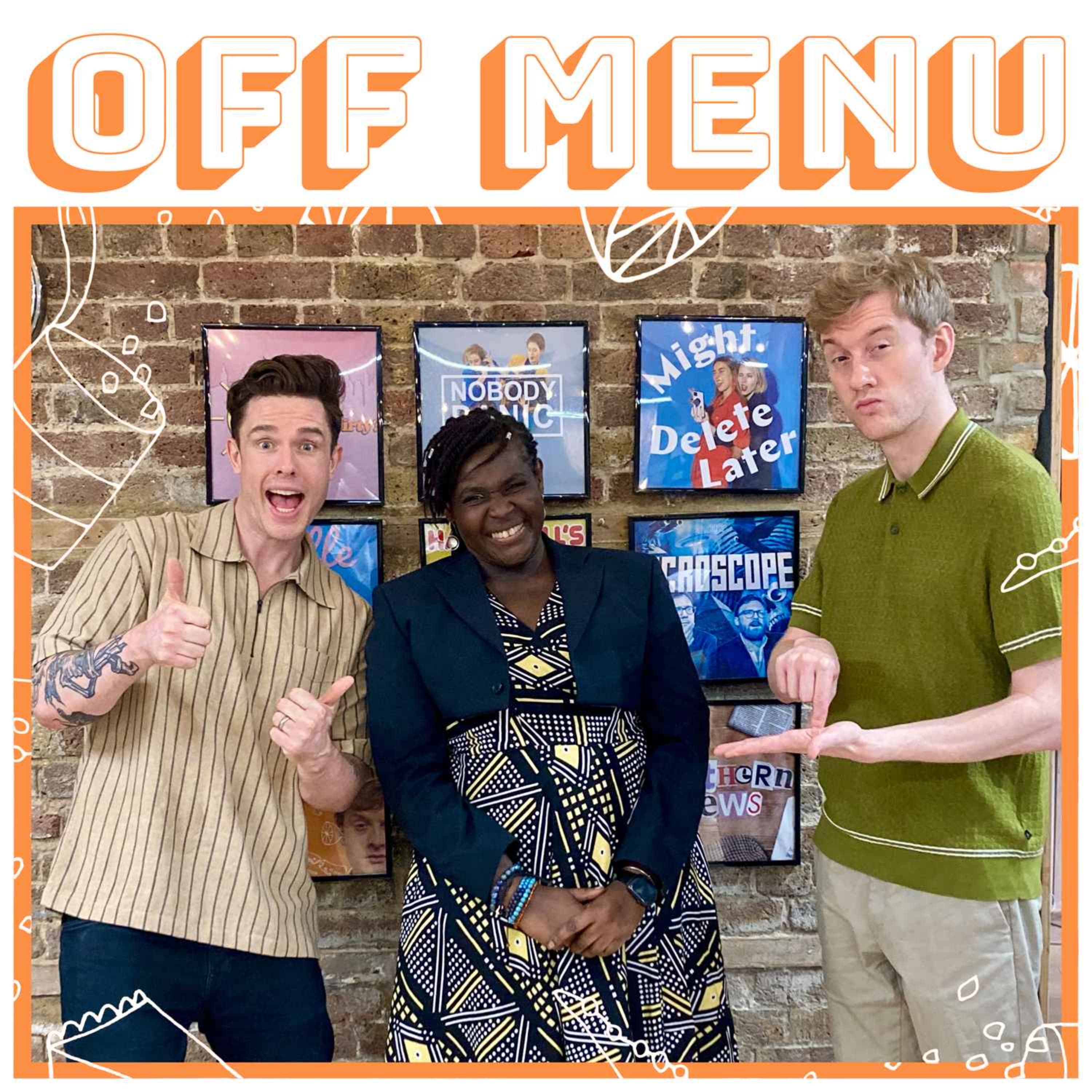 Off Menu with Ed Gamble and James Acaster podcast cover art