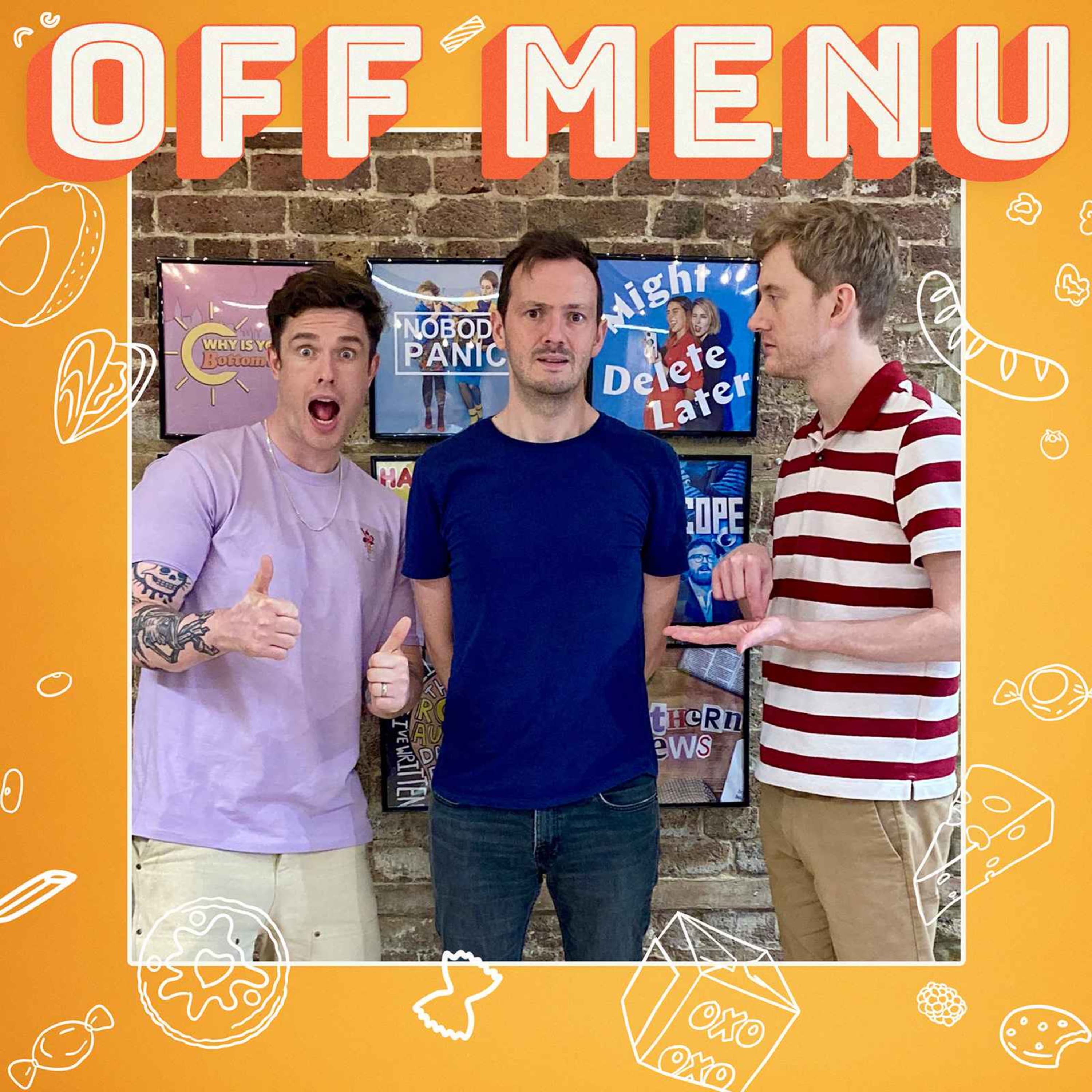 Off Menu with Ed Gamble and James Acaster podcast cover art