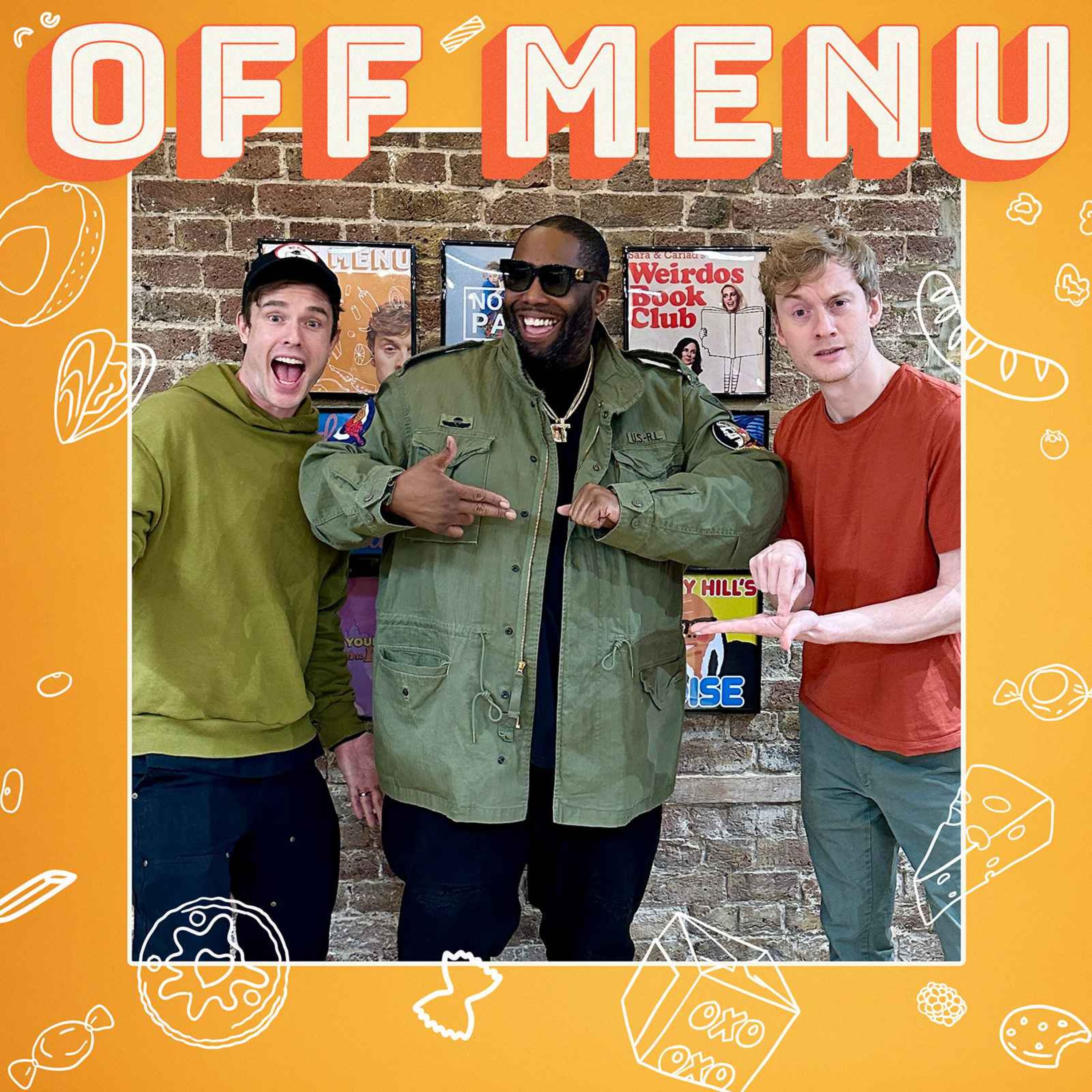 Off Menu with Ed Gamble and James Acaster podcast cover art