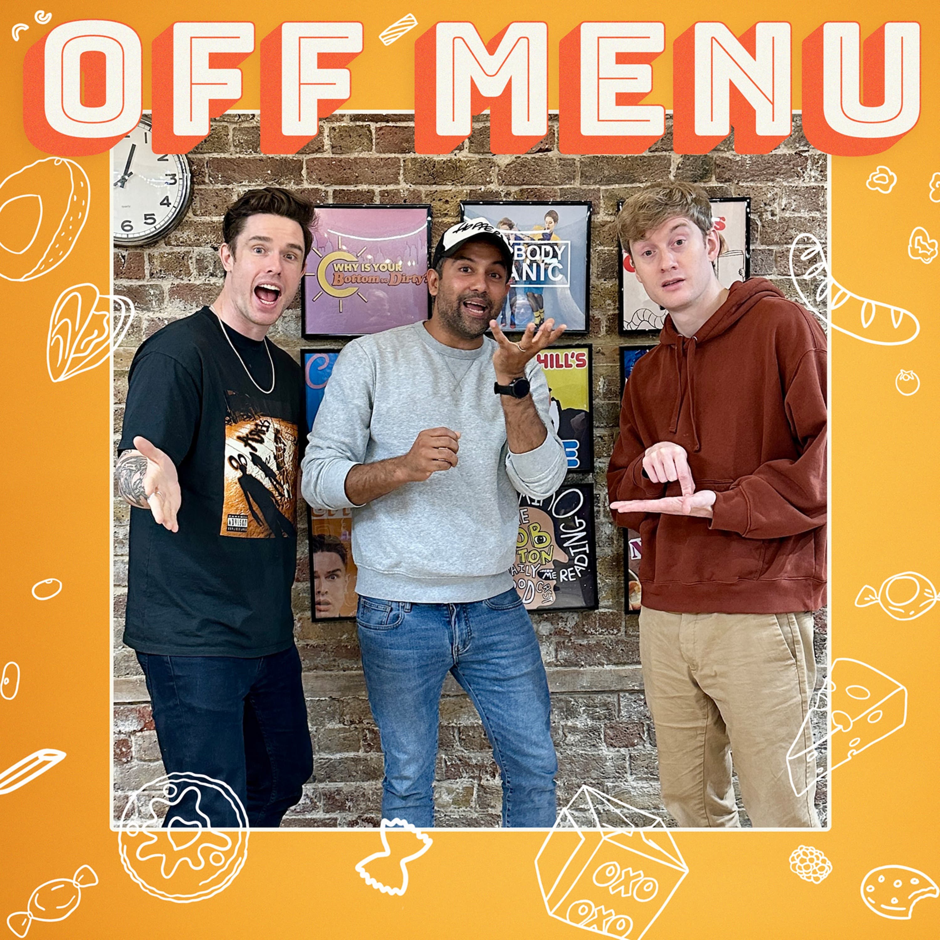Off Menu with Ed Gamble and James Acaster podcast cover art