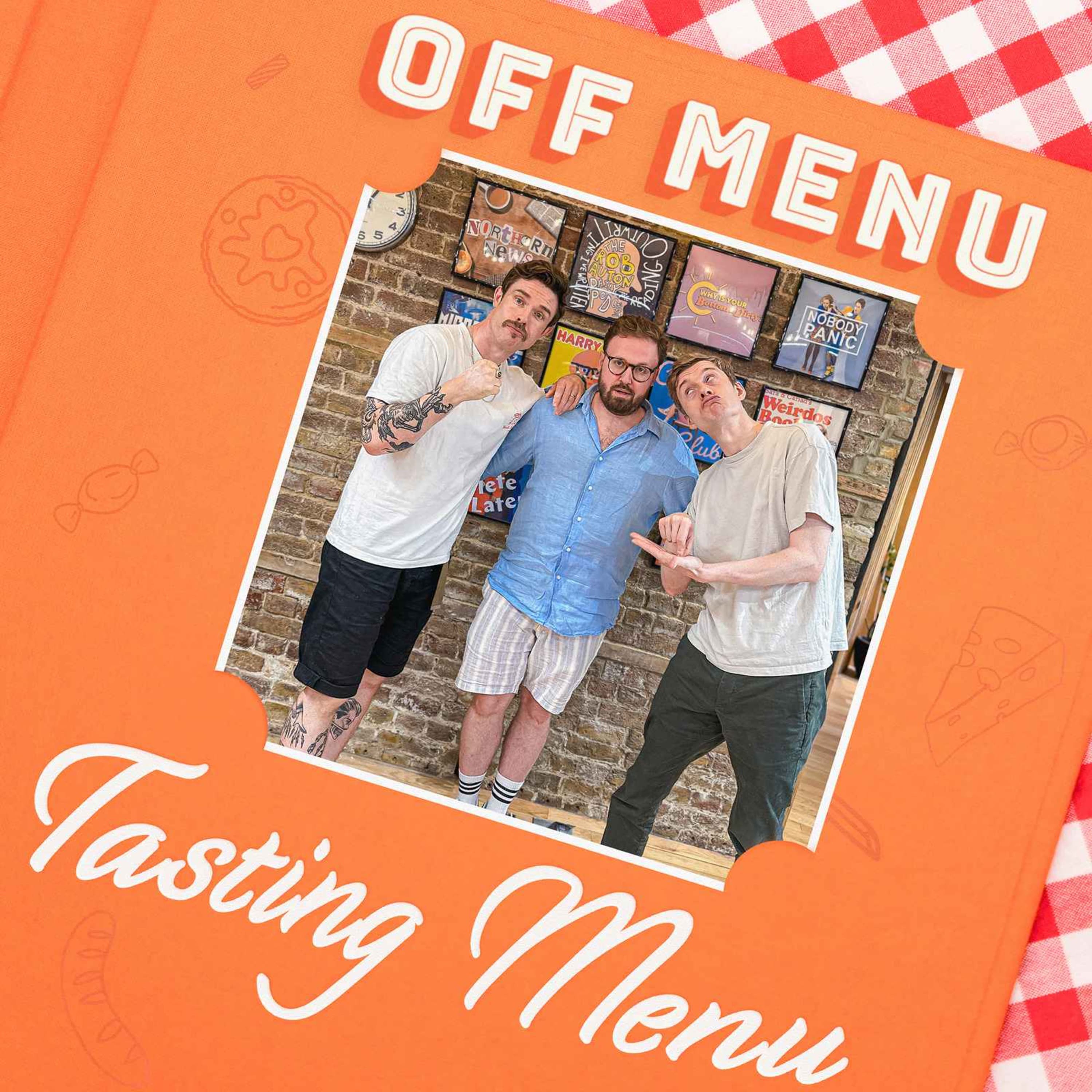 Off Menu with Ed Gamble and James Acaster podcast cover art