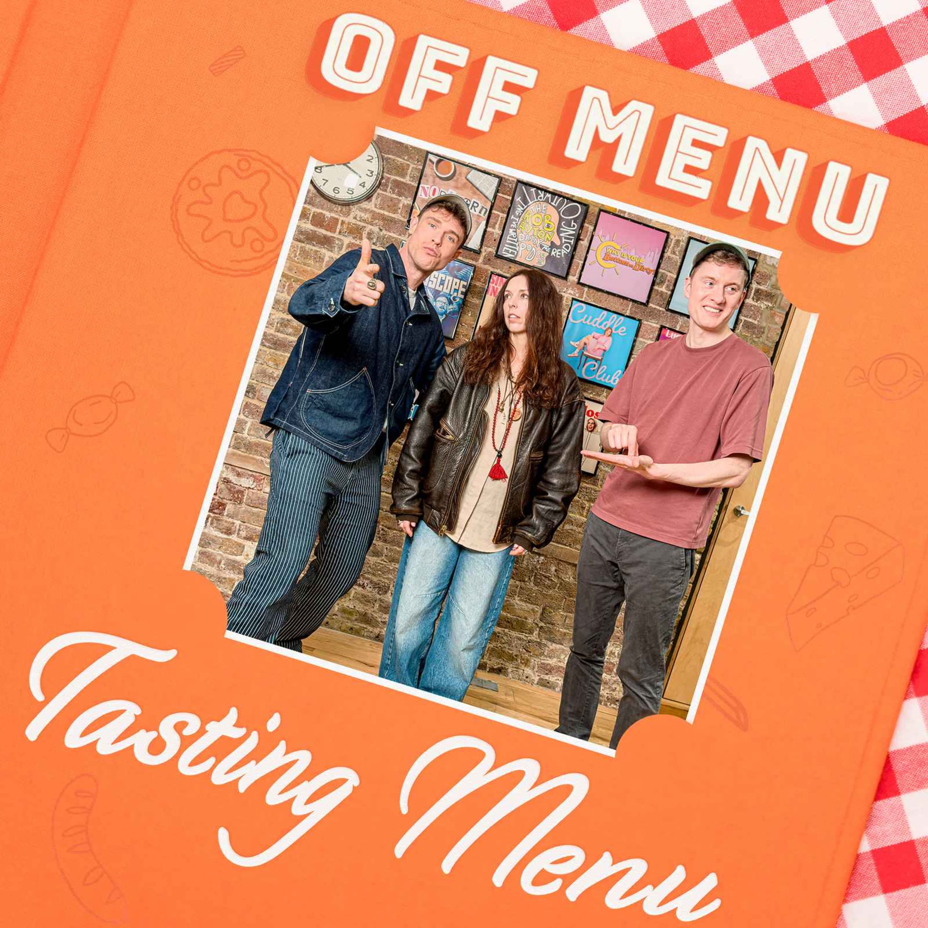 Off Menu with Ed Gamble and James Acaster podcast cover art