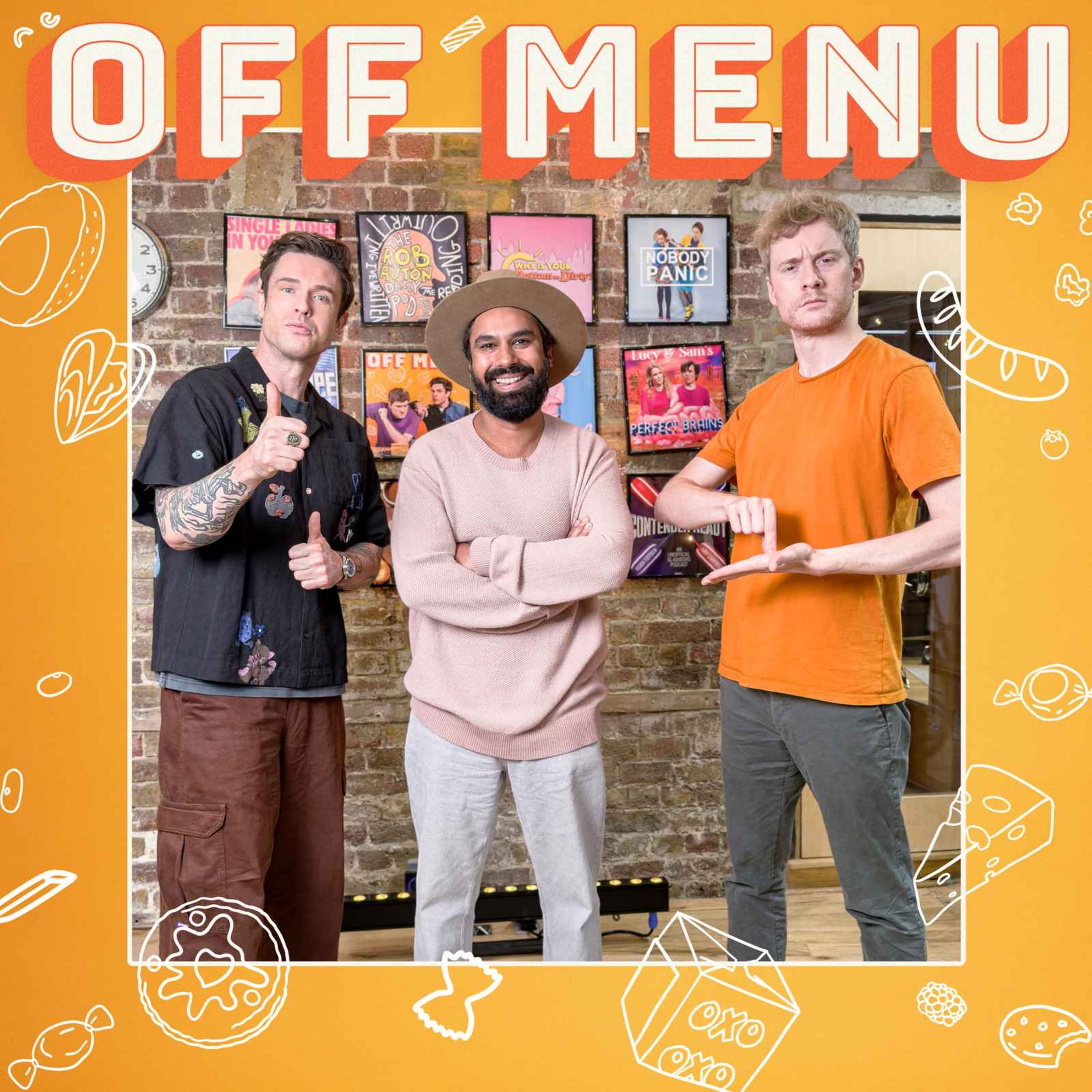 Off Menu with Ed Gamble and James Acaster podcast cover art