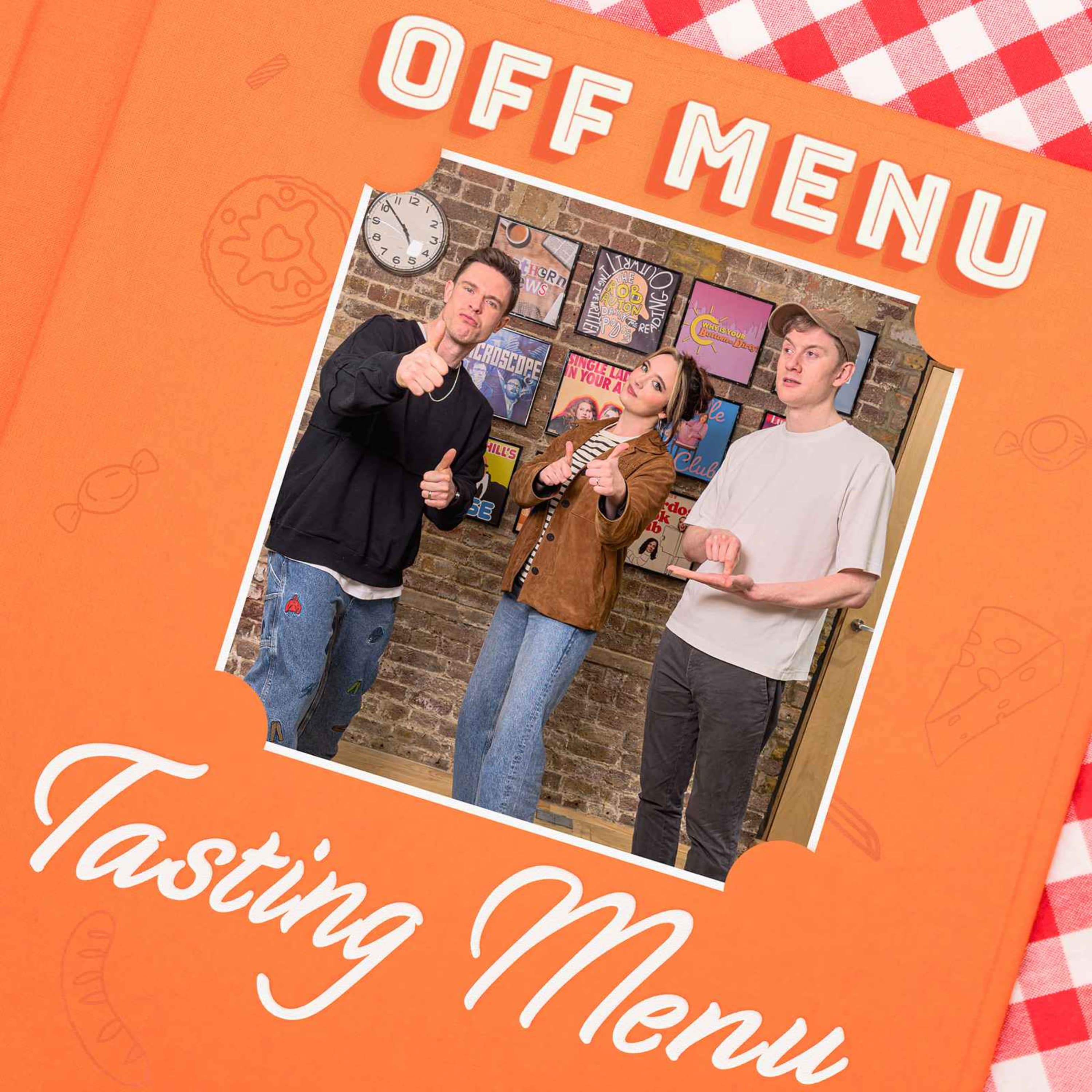 Off Menu with Ed Gamble and James Acaster podcast cover art