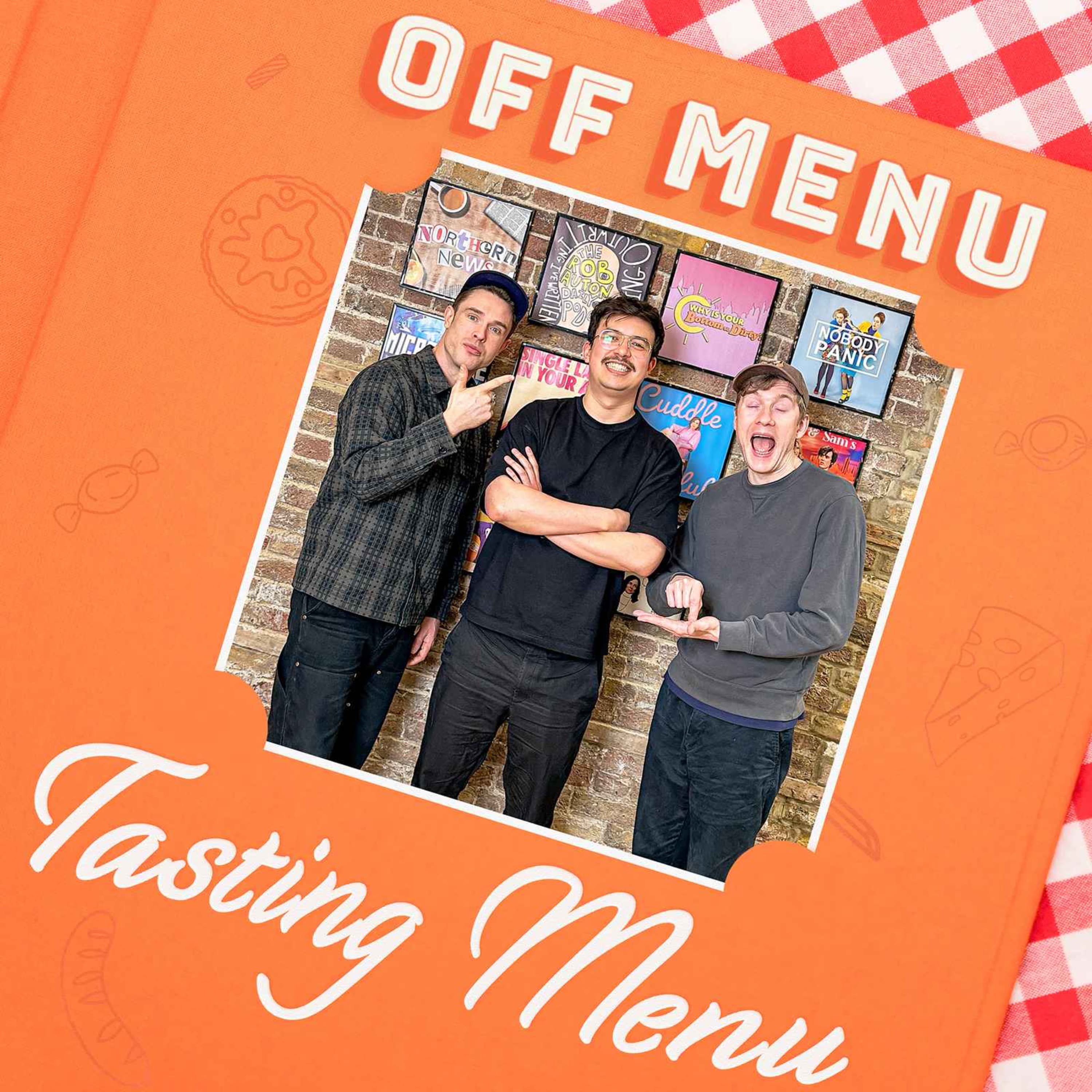 Off Menu with Ed Gamble and James Acaster podcast cover art